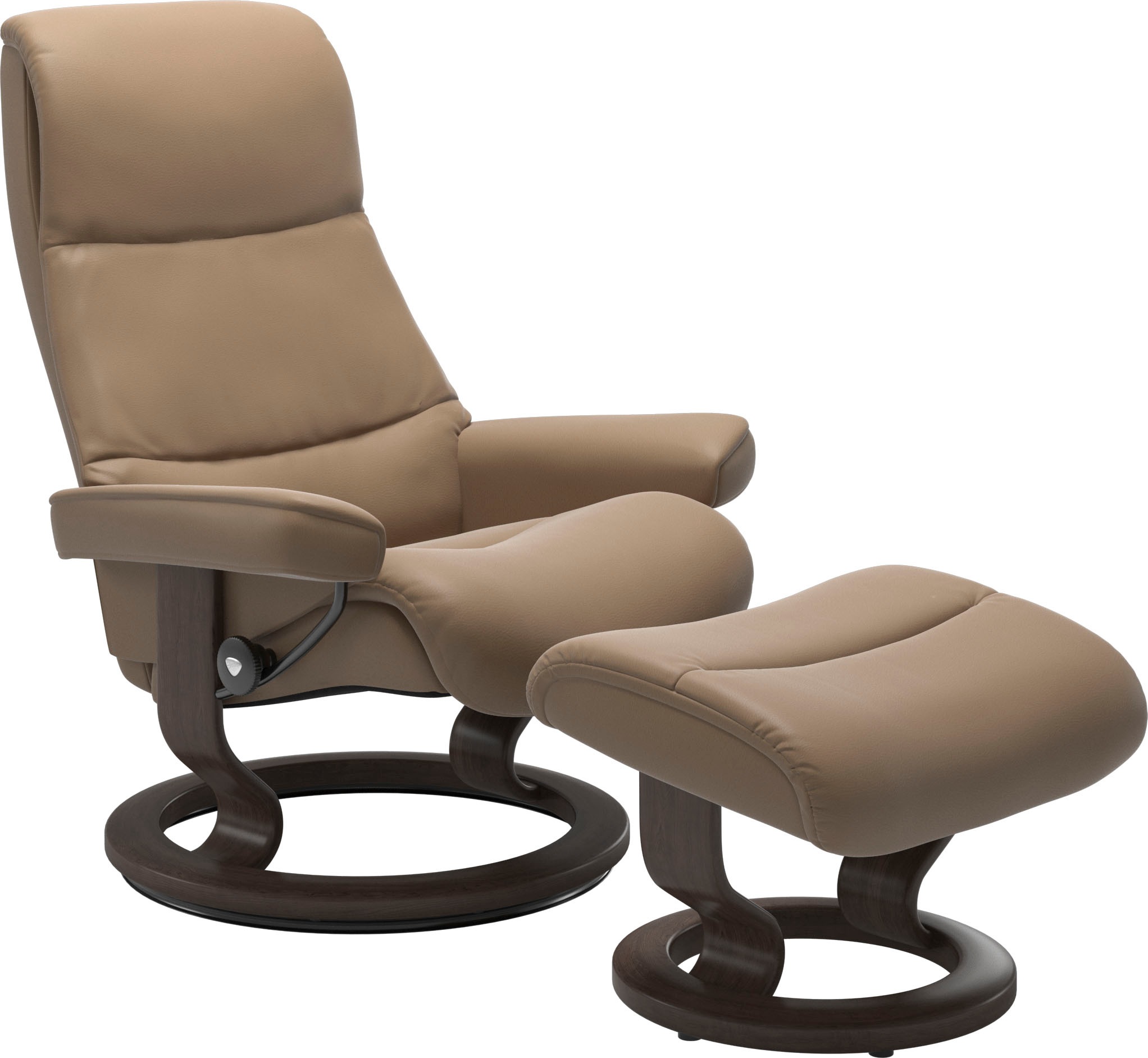 mit Base, Classic OTTO Stressless® »View«, Wenge L,Gestell Relaxsessel Größe bei