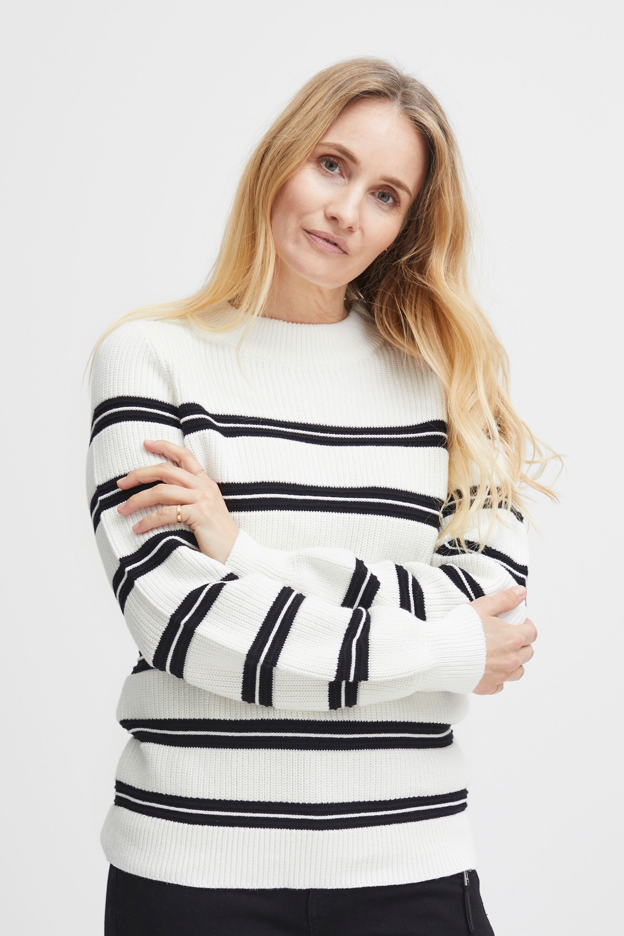 fransa Strickfleece-Pullover »Strickpullover FRFilipa«