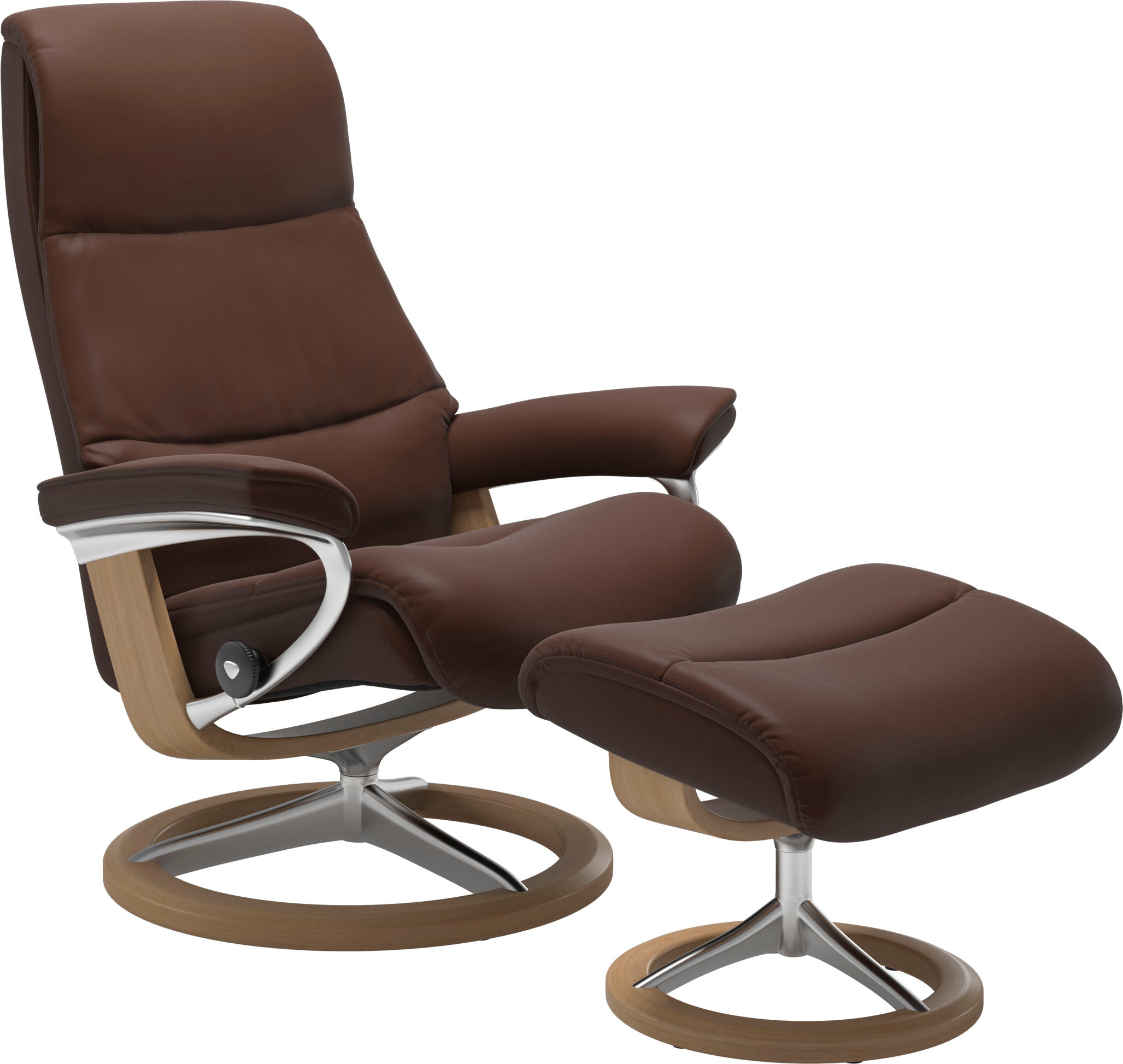 Stressless® Relaxsessel »View« mit Signature Base, Größe L,Gestell Eiche
