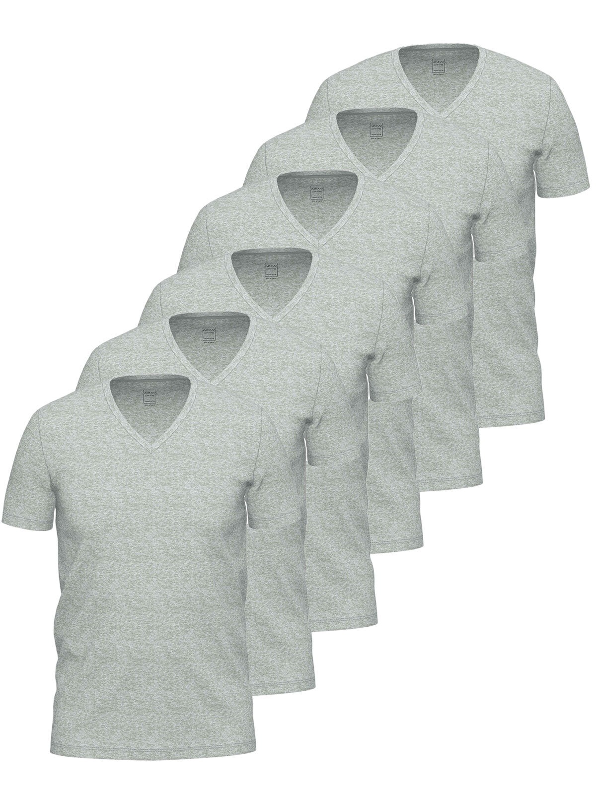 Ammann Unterhemd »6er Pack Shirt 1/2 Arm Day Modern / Close to you«