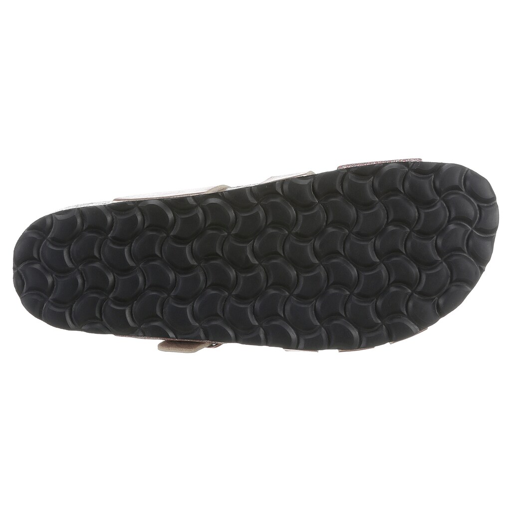 CITY WALK Pantolette, in Metallic-/Glitzeroptik