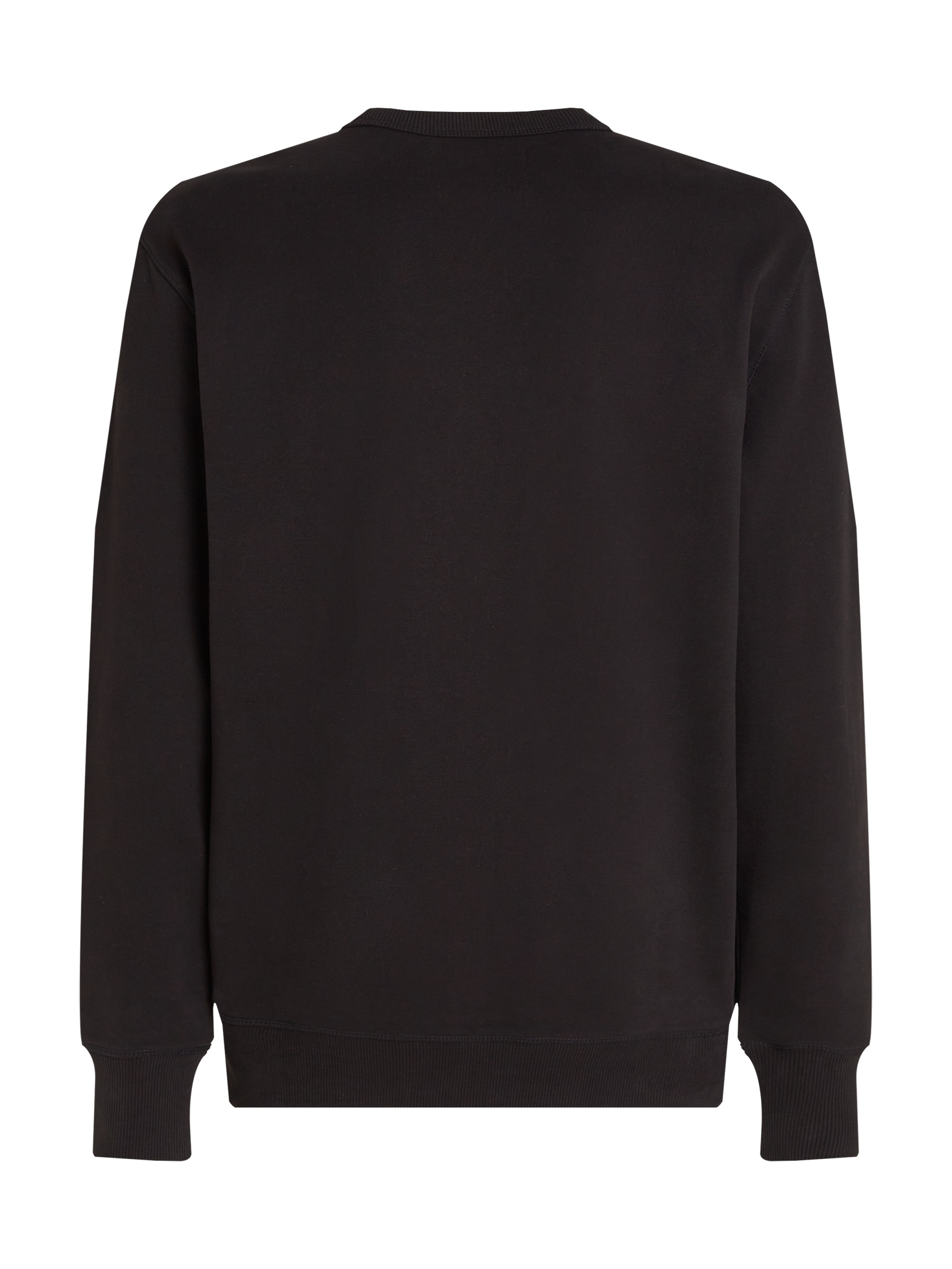 Calvin Klein Jeans Sweatshirt »WOVEN LABEL CREW NECK«, Logostickerei