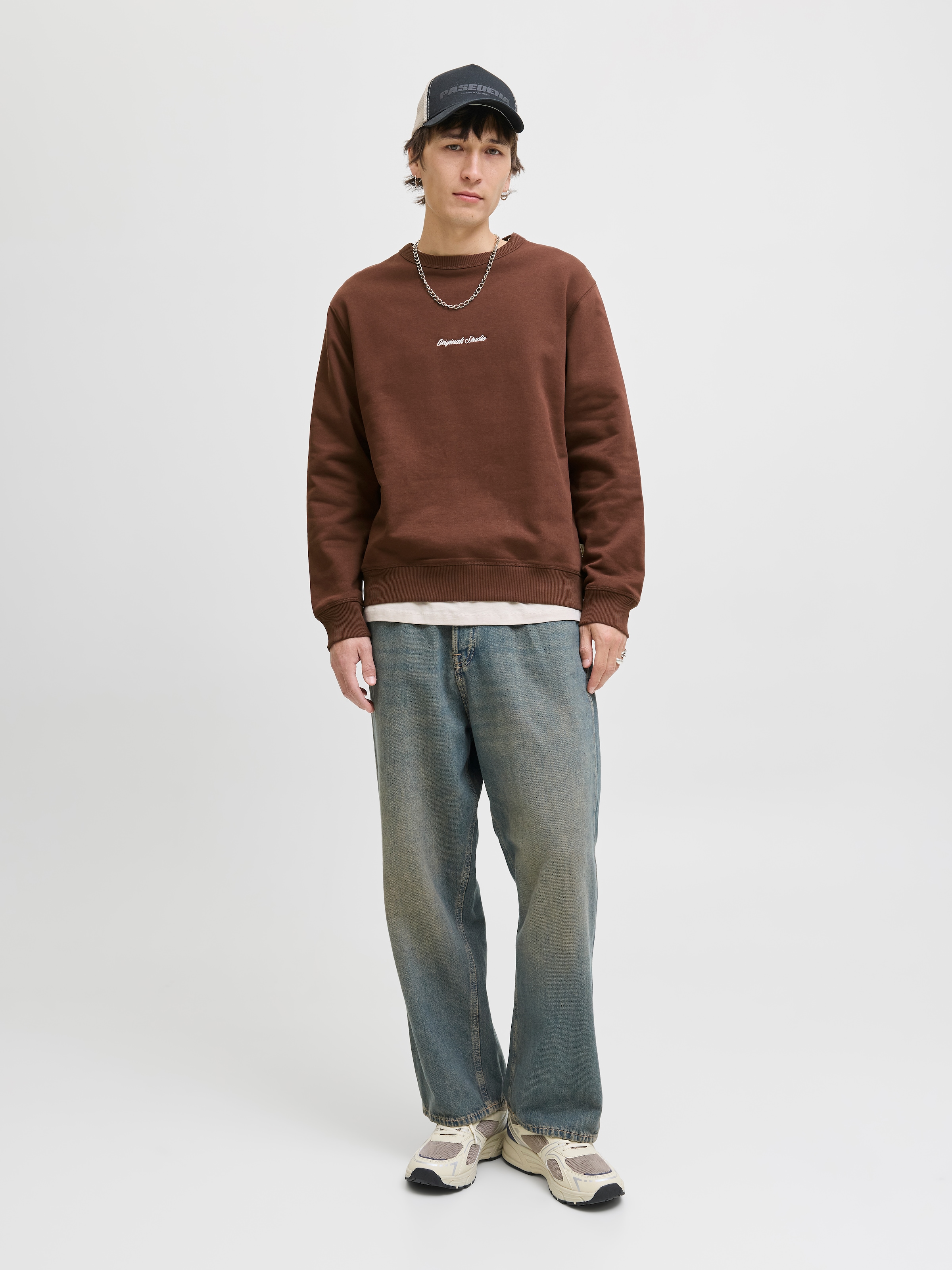 Jack & Jones Sweatshirt »JORNORREBRO EMB SWEAT CREW NOOS«