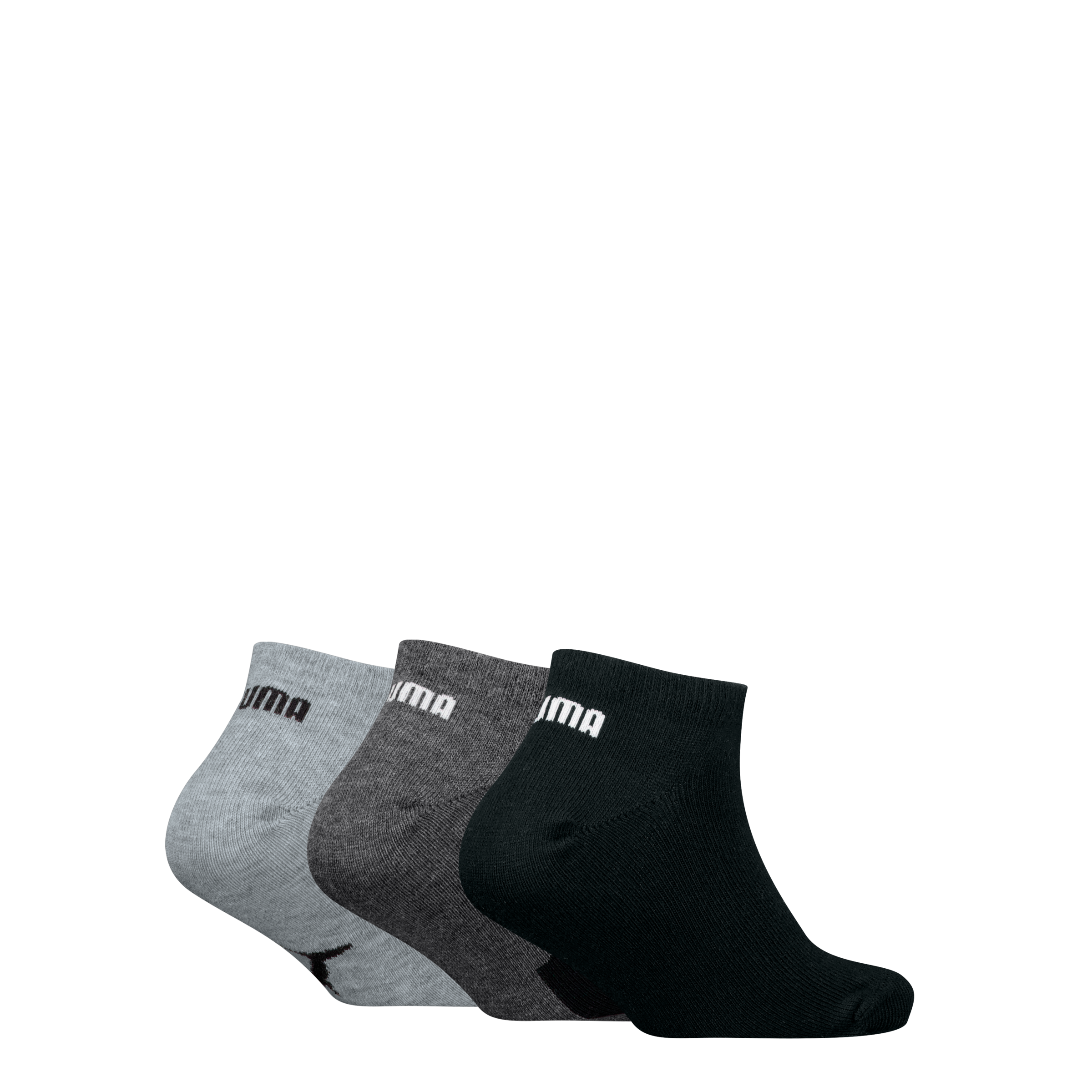 PUMA Sneakersocken »PUMA KIDS BWT SNEAKER 3P«, (3 Paar), Flache Zehennähte, Logo