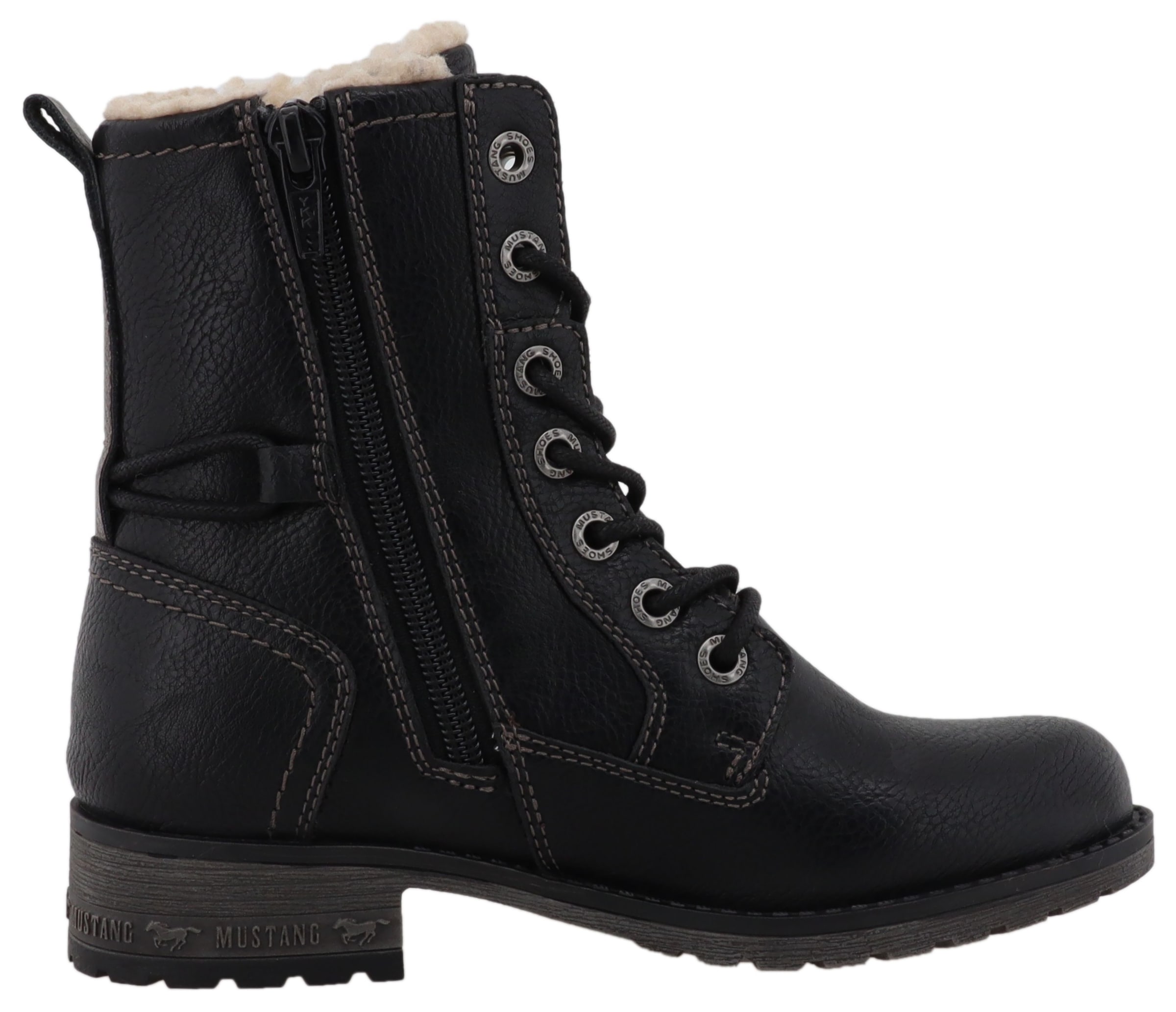 Mustang Shoes Winterstiefel »Concetta«  Stiefel, Schnürstiefel mit TEX-Membran