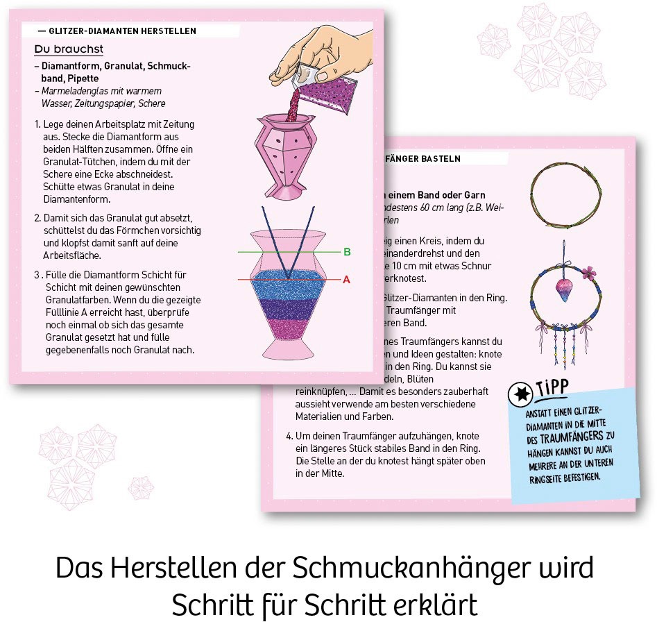 Kosmos Experimentierkasten »Glitzer-Diamanten«