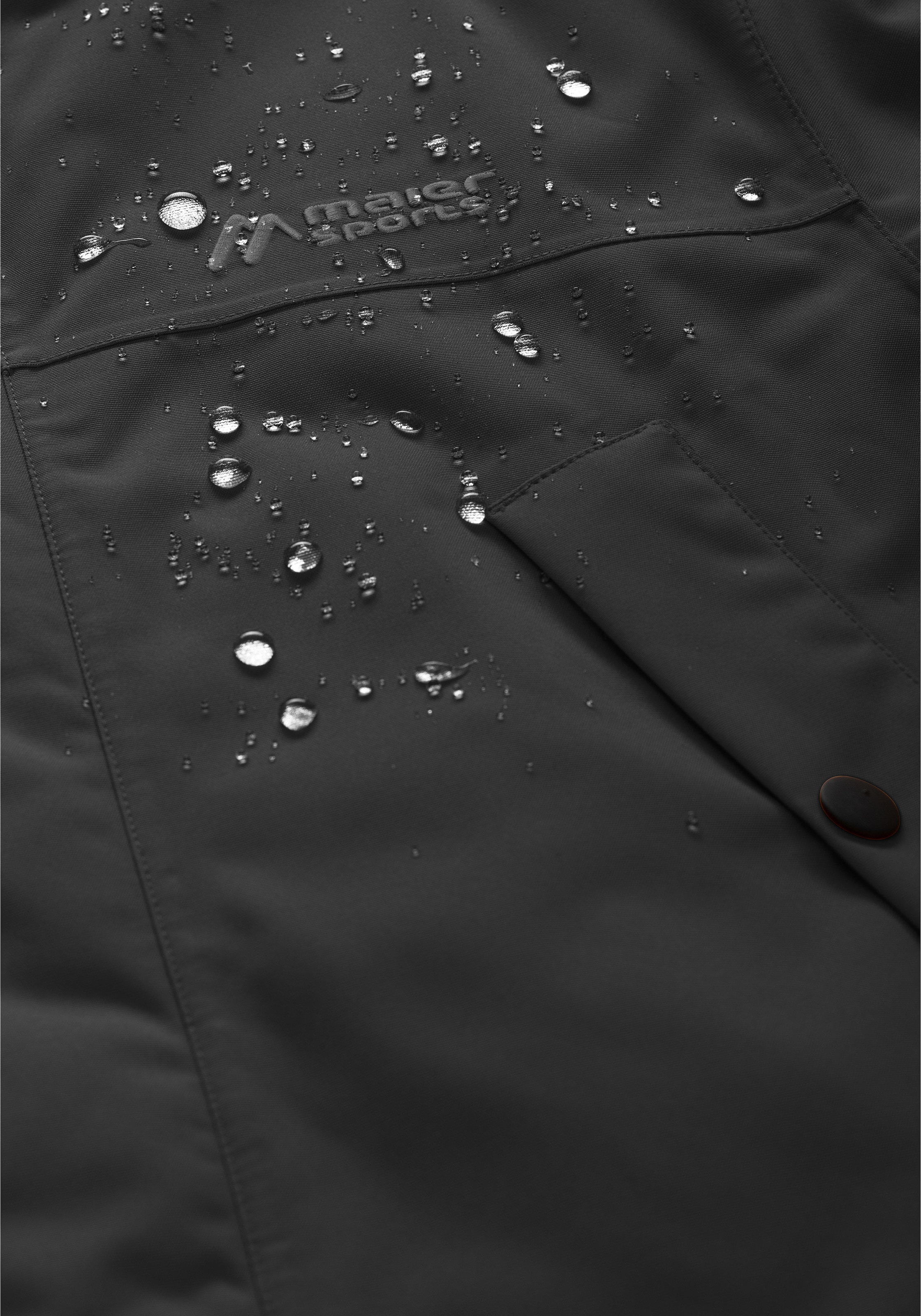 Maier Sports Funktionsjacke »SENNE«, Herren Outdoor-Jacke, wind/wasserdicht, 6 geräumige Taschen