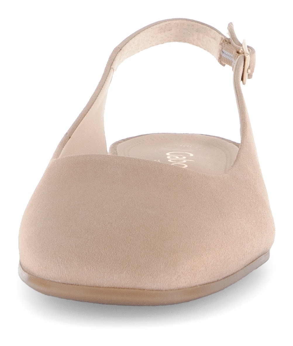 Gabor Slingpumps »RHODOS«, Blockabsatz, Businessschuh, verstellbares Riemchen, Weite G (=weit)