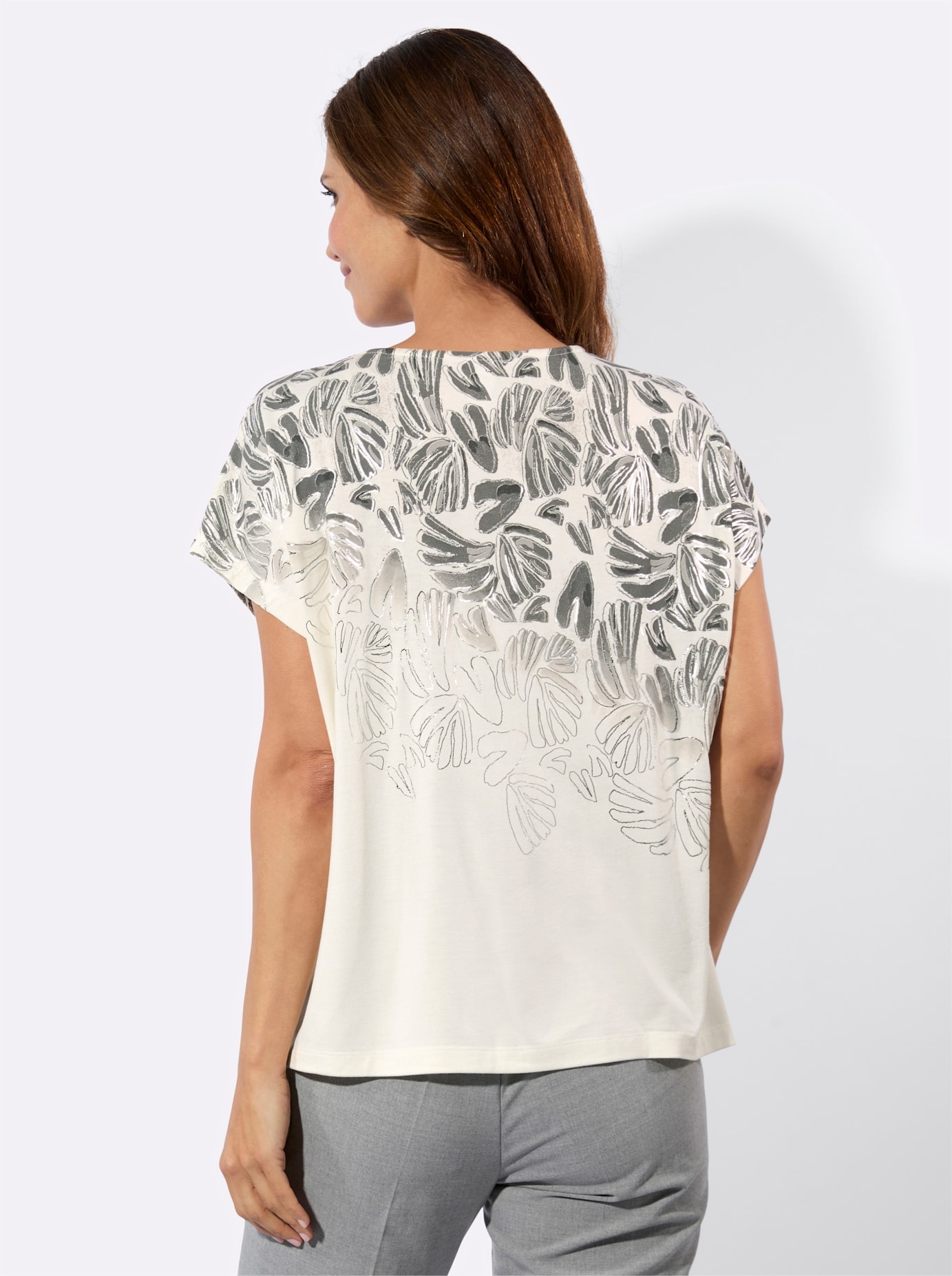 Lady Rundhalsshirt »Druck-Shirt« 1 tlg.