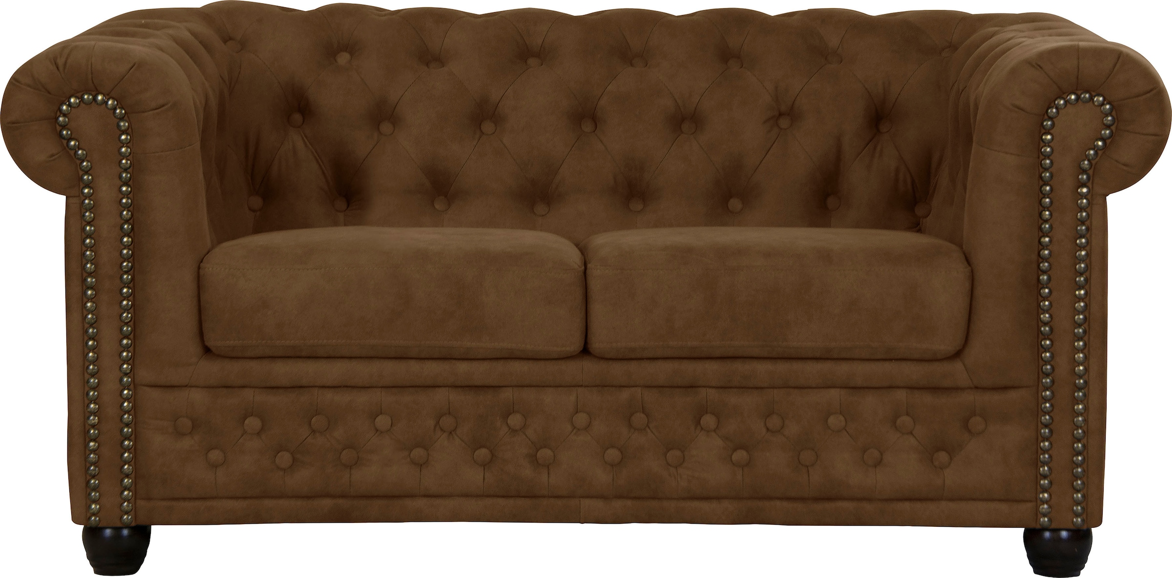 Home affaire Chesterfield-Sofa »Rysum«, Chesterfield-Optik, in 2 Bezugsqualitäten