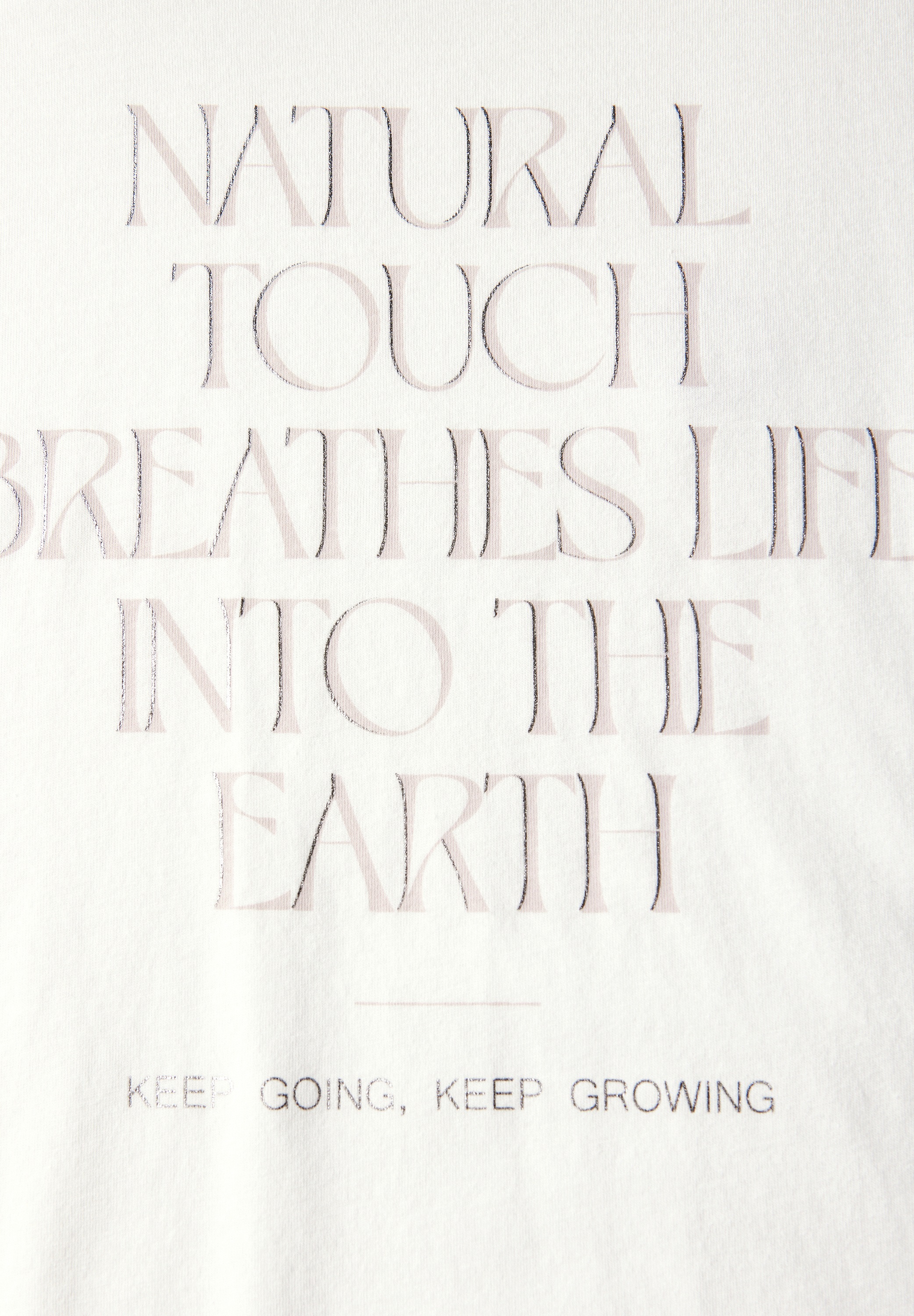 STREET ONE T-Shirt, mit Wording Artwork