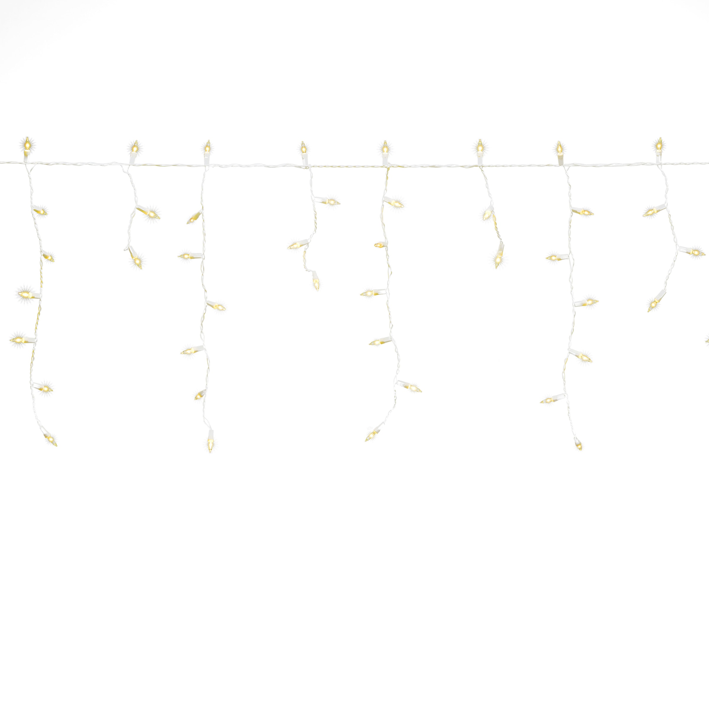 KONSTSMIDE LED-Lichtervorhang »Weihnachtsdeko aussen«, LED Lichtervorhang, bernsteinfarbene OTTO Eisregen St.-flammig, Dioden Shop im 200 Online 200