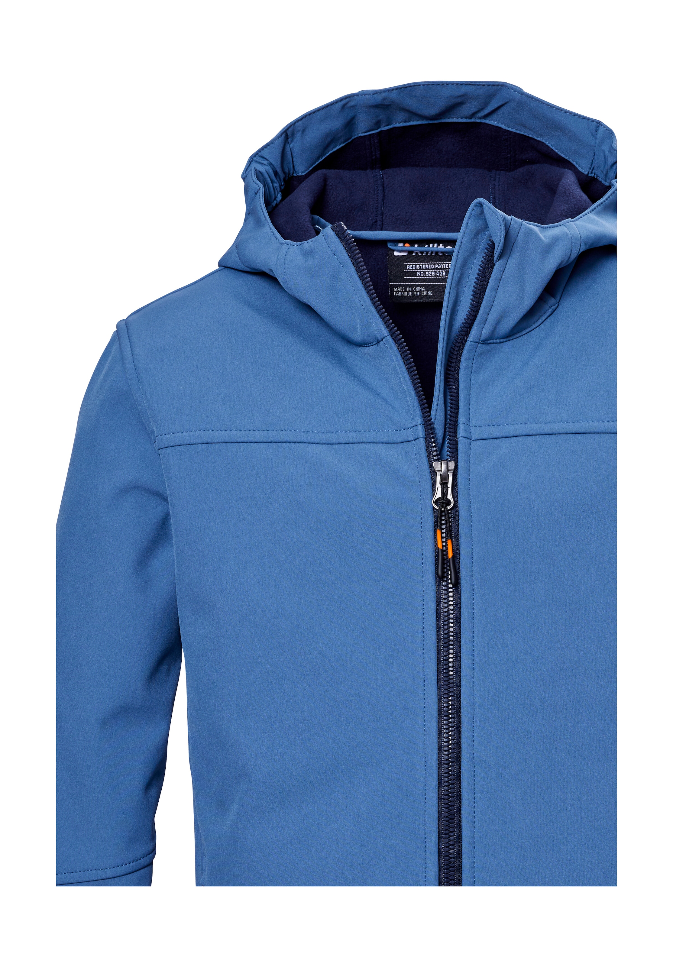 Killtec Softshelljacke »KOS 143 BYS SFTSHLL JCKT«, Wind- und wasserabweisende, atmungsaktive, PFAS-freie Kinderjacke