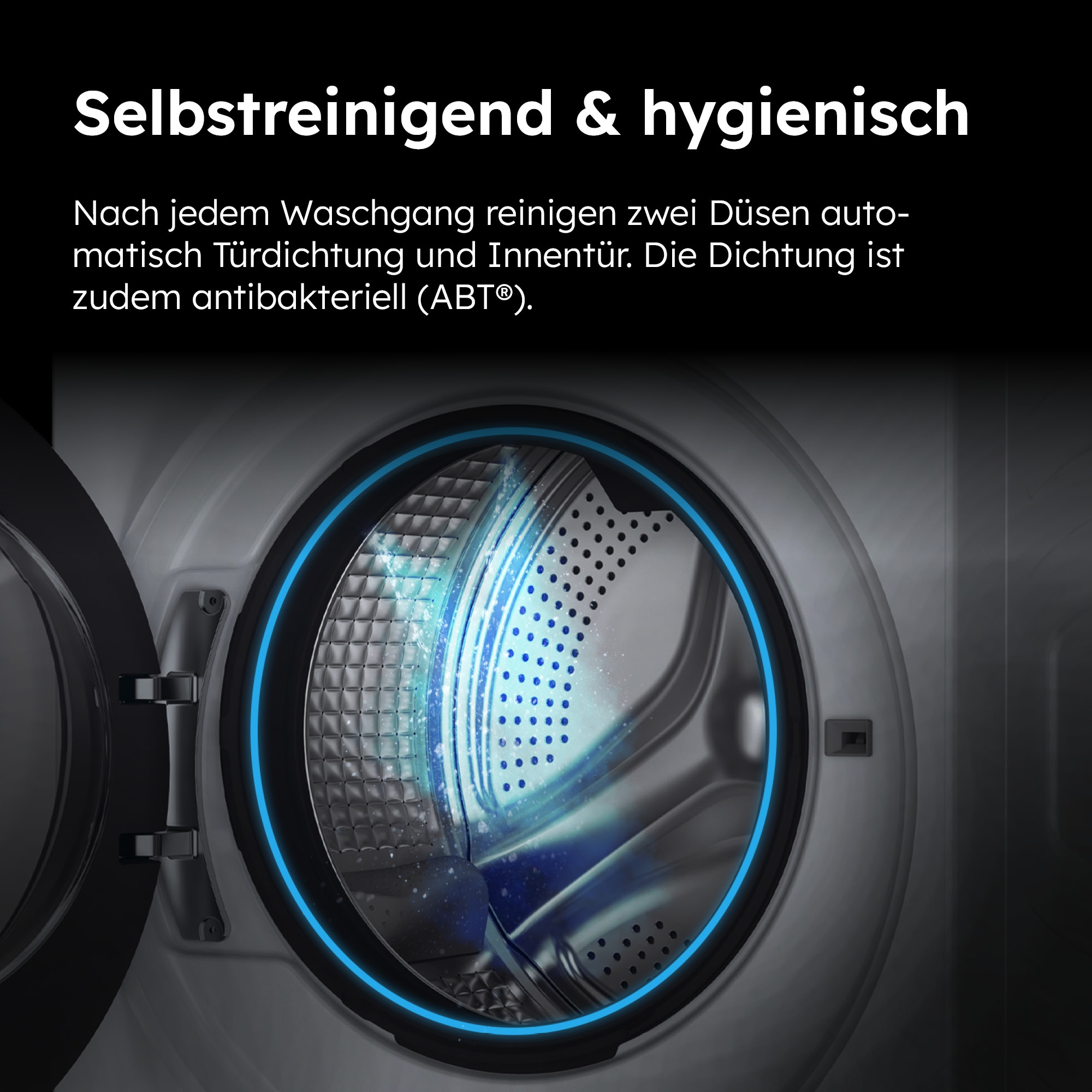 Haier Mini-Waschmaschine Mini-Washer »HW50-BP12307U1-S« 5 kg 1200 U/min besonders kompakte Maße (70 cm Höhe, 51 cm Breite)