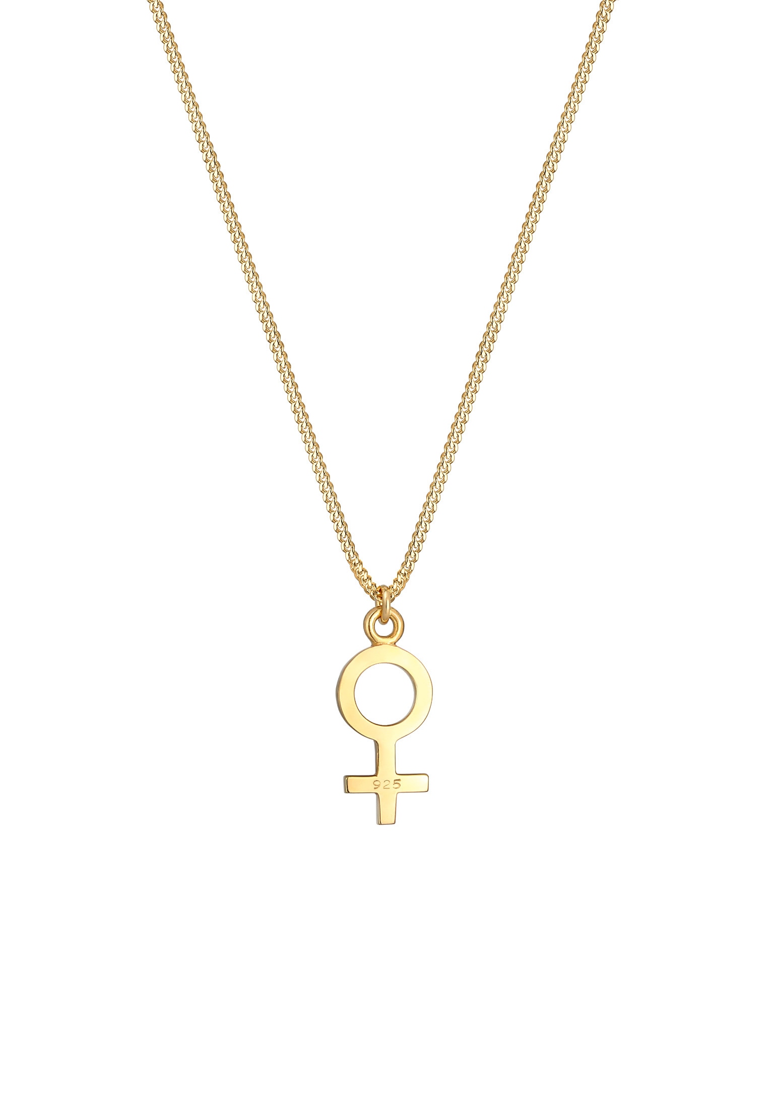 Elli Kette mit Anhänger »Halskette Anhänger Venus 925 Sterling Silber«