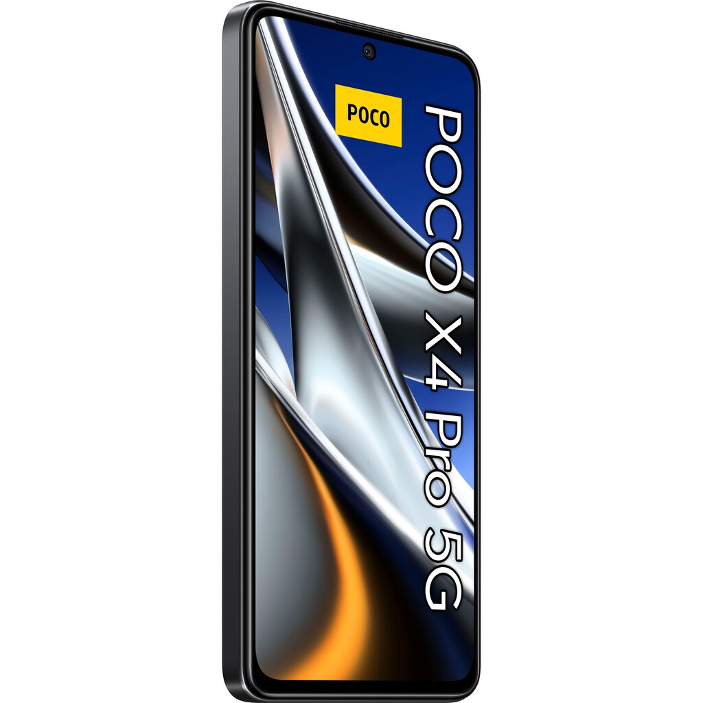 Xiaomi Smartphone »POCO X4 Pro 5G«, Laser Black, 16,94 cm/6,67 Zoll, 128 GB Speicherplatz, 108 MP Kamera