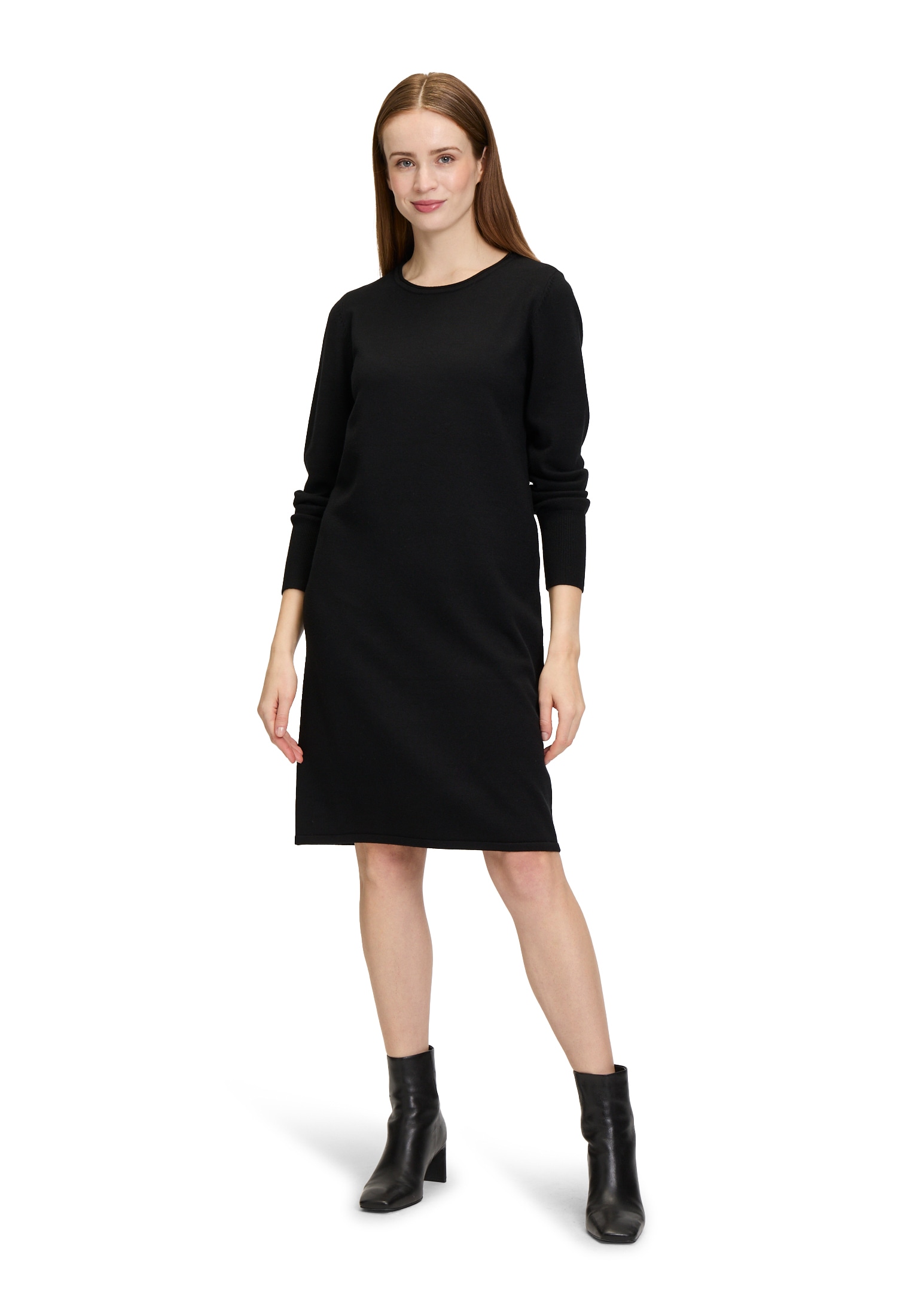 Betty Barclay Strickkleid »Strickkleid mit Rundhalsausschnitt«