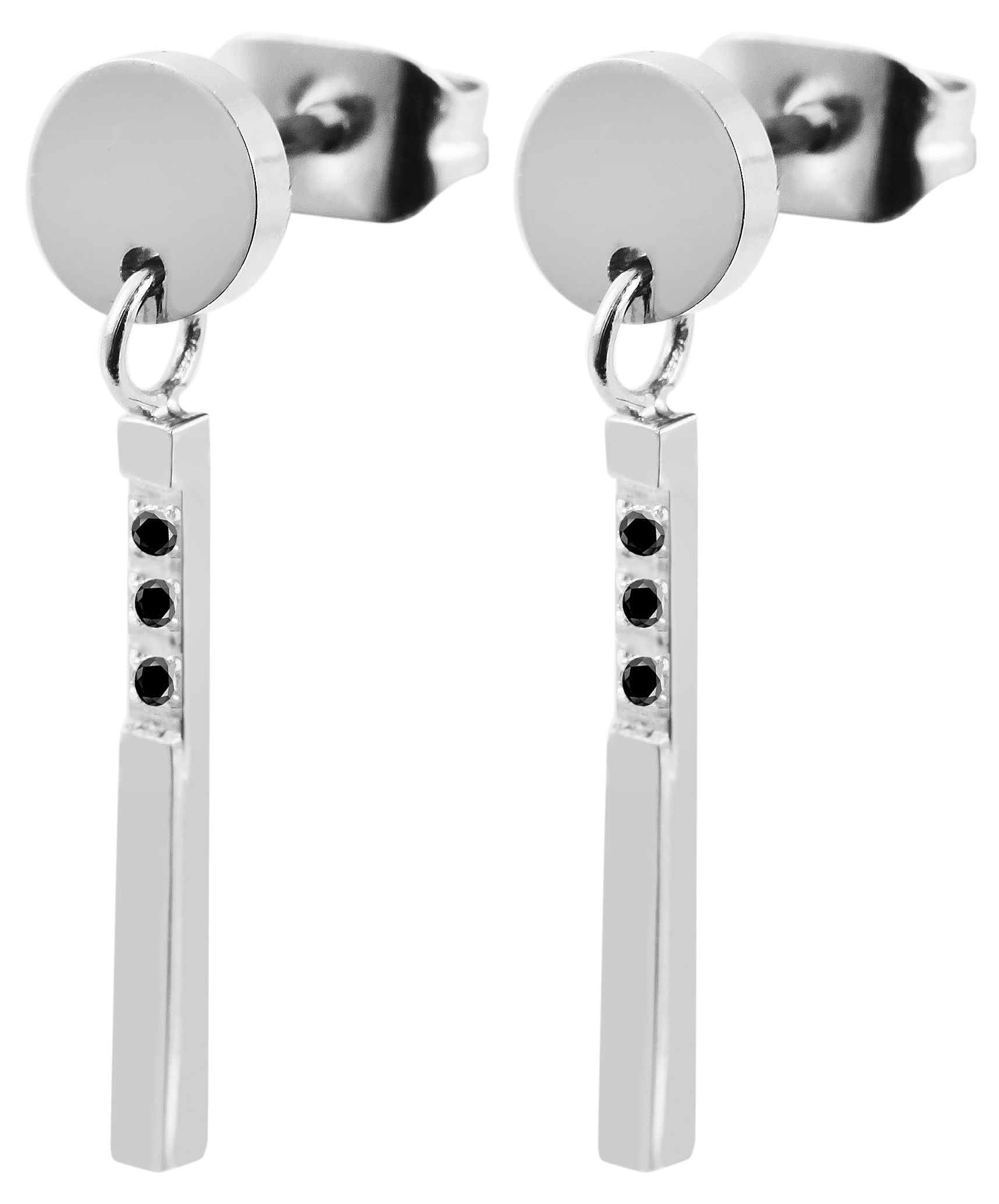 Adelia´s Kettenanhänger »Damen Anhänger ¿ Anhänger aus Edelstahl mit Strass Steinchen«