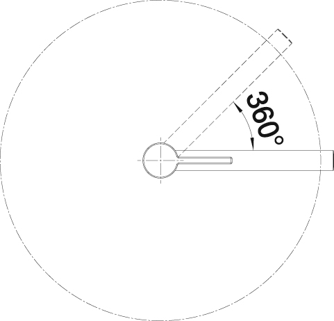 Blanco Küchenarmatur »LINEE« Hochdruck