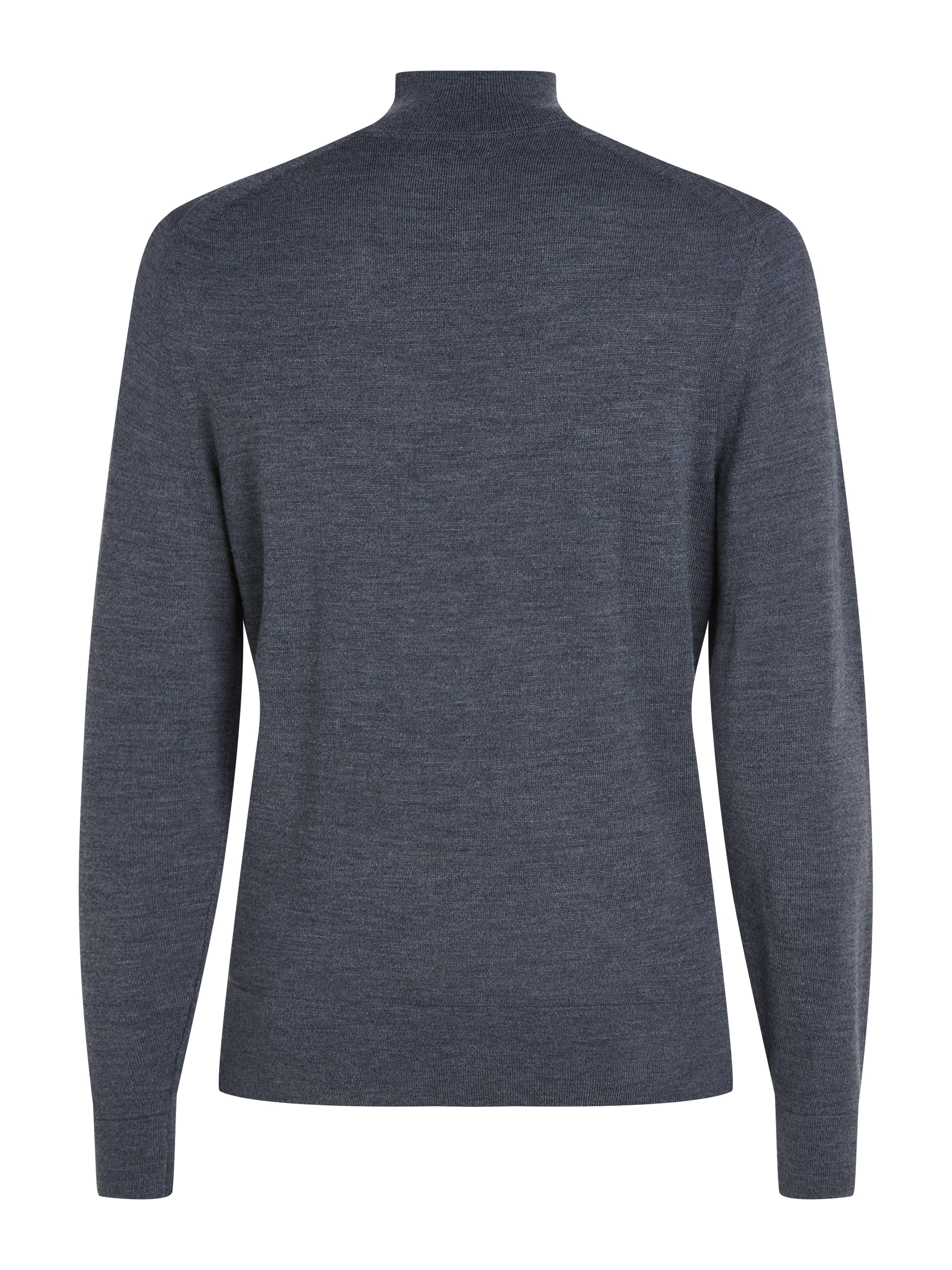 Calvin Klein Rollkragenpullover »MERINO MOCK NECK SWEATER«, mit Markenlabel