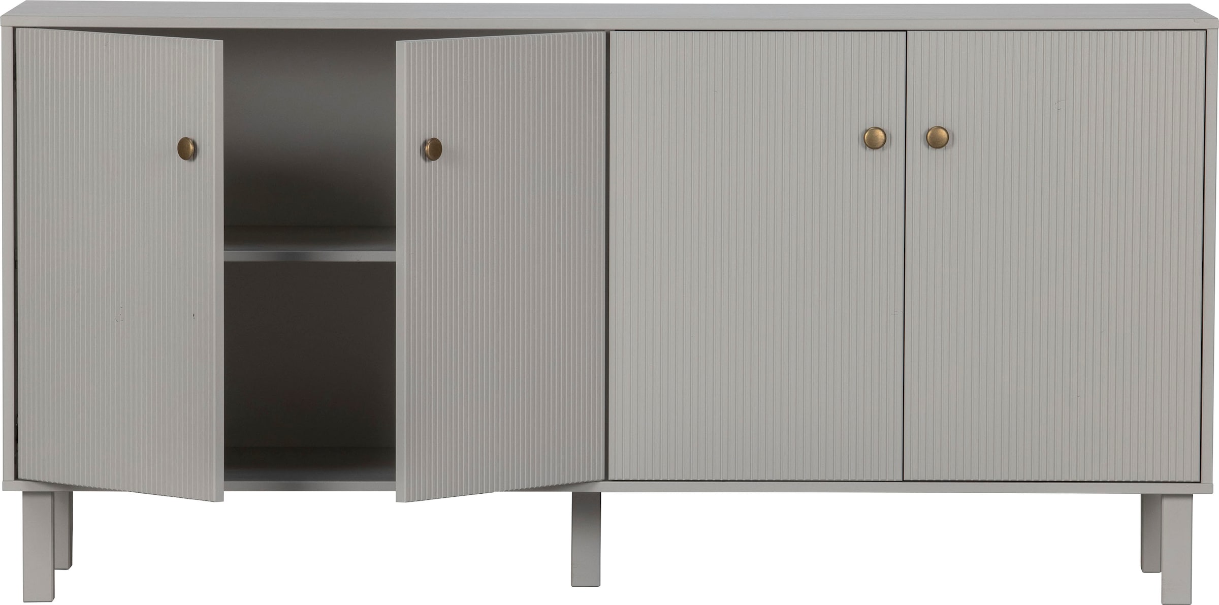 WOOOD Sideboard »Madu«, Kommode aus Kiefernholz, aus Stauraum H 78 cm x B 160 cm x T 46 cm