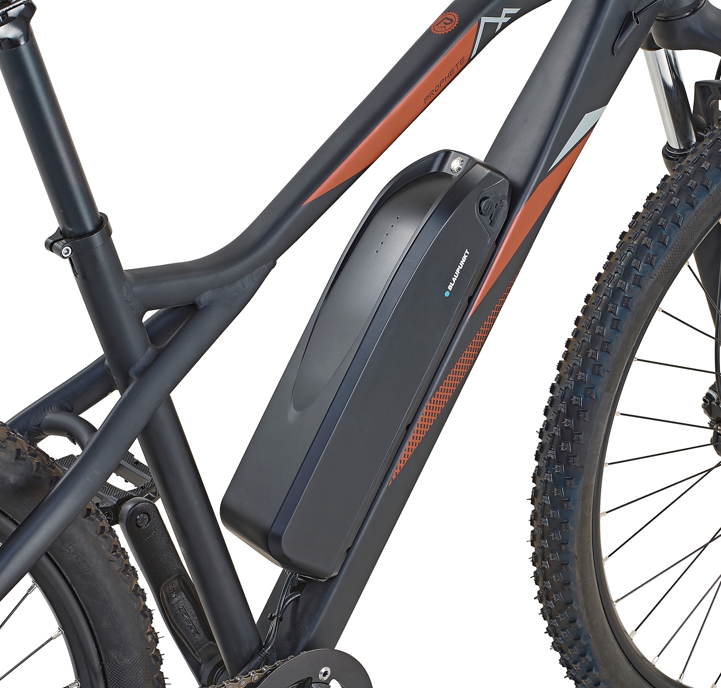 Prophete E-Bike »Graveler E-MTB«, 24 Gang, Shimano, Acera, Heckmotor 250 W, Pedelec, Elektrofahrrad für Damen u. Herren, MTB, Mountainbike