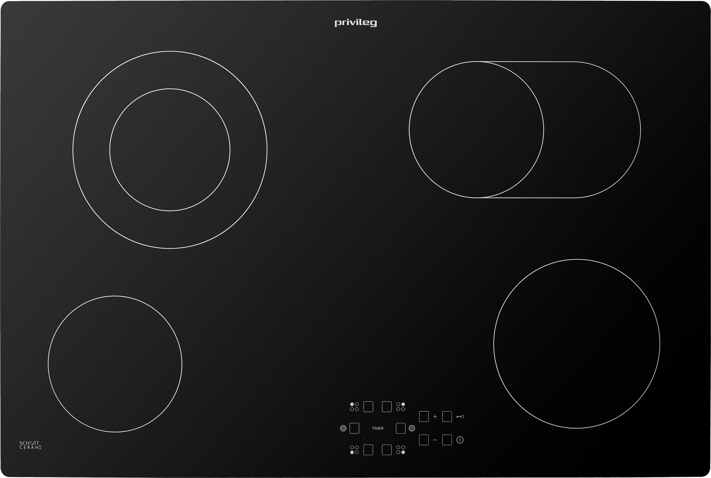 Elektro-Kochfeld von SCHOTT CERAN®