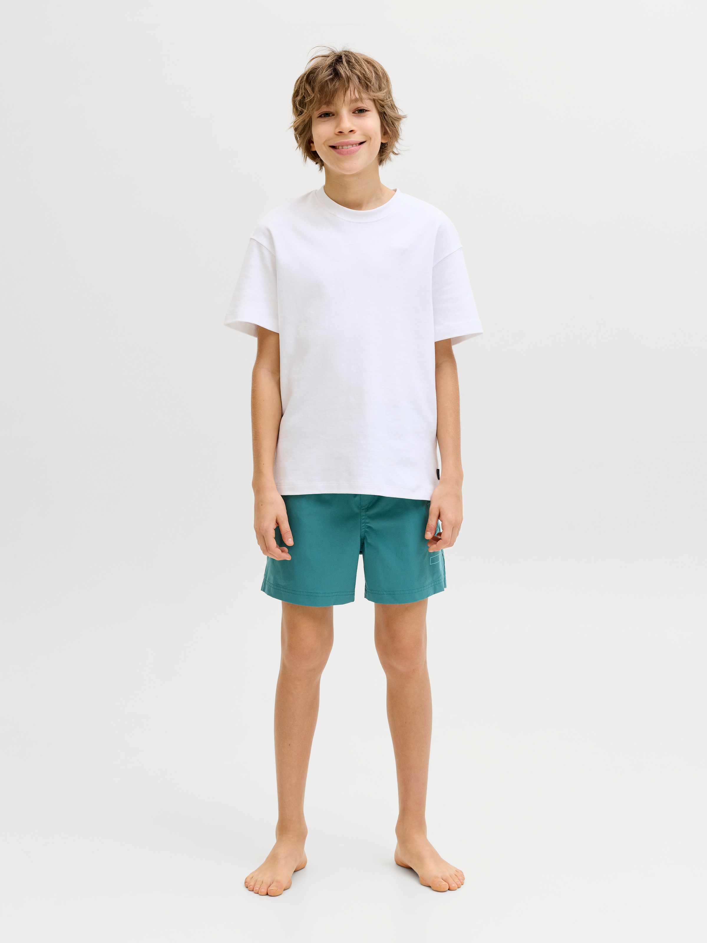 Jack & Jones Junior Badeshorts »JPSTMAUI WAVE LOGO SWIM SHORTS SN JNR«