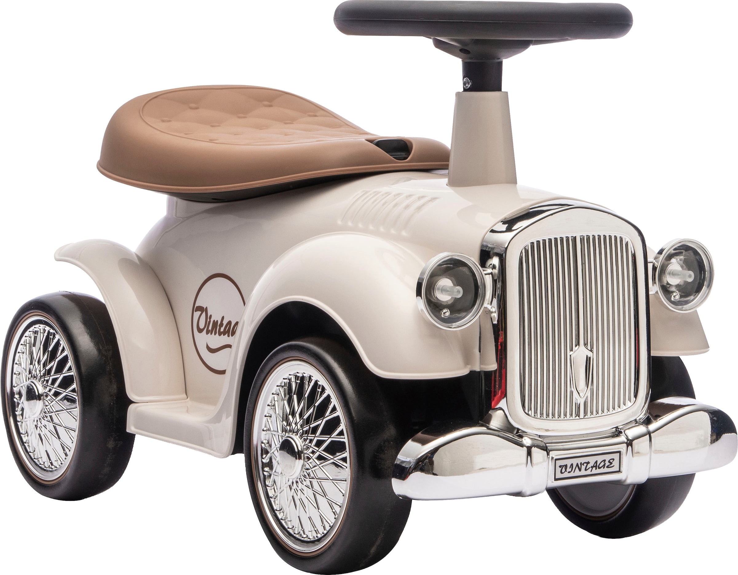 Jamara Rutscherauto »Classic Car weiß« mit Flüsterreifen