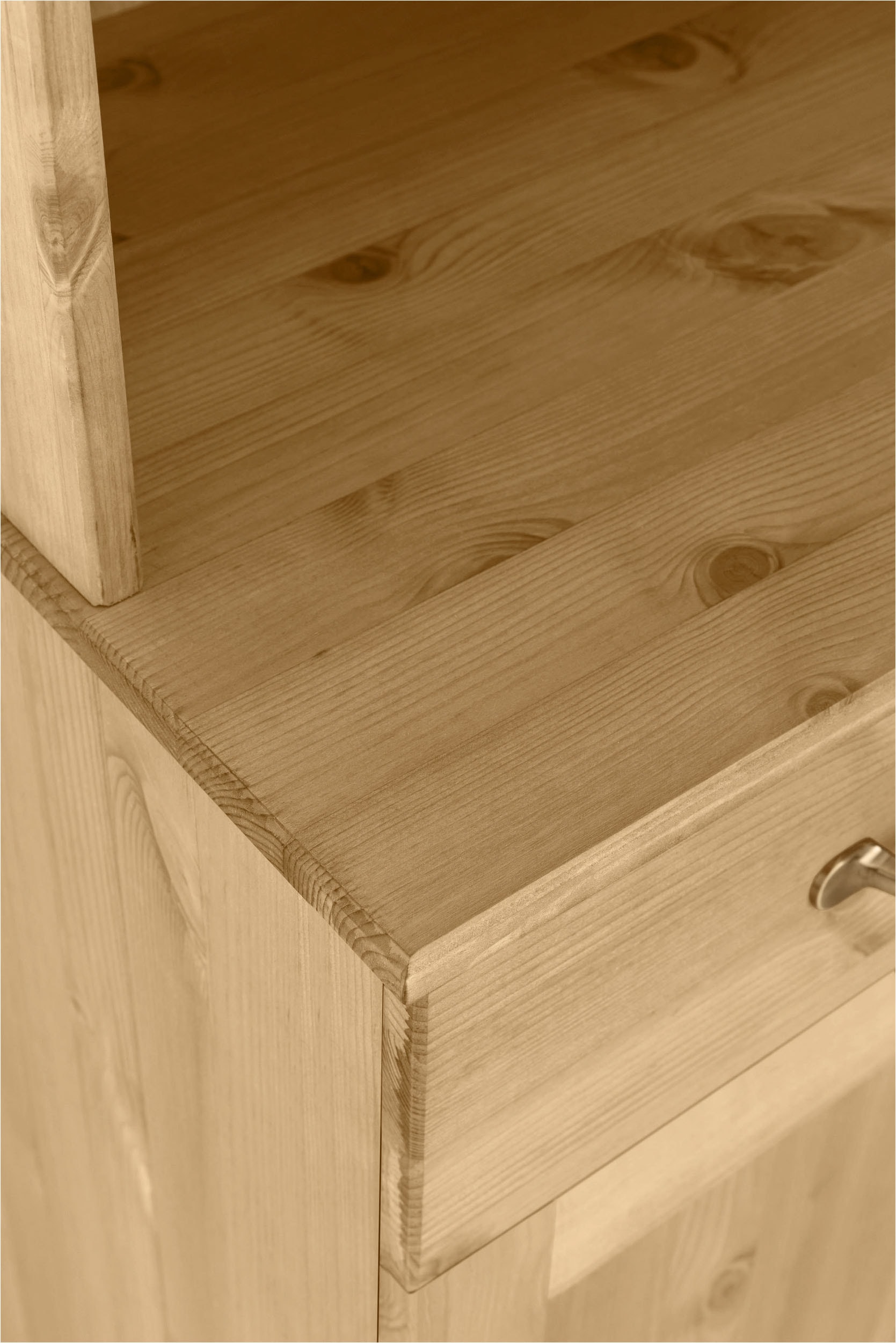 Home affaire Küchenbuffet »Alby« Breite 125 cm, 2 Glastüren, 2 Schubladen