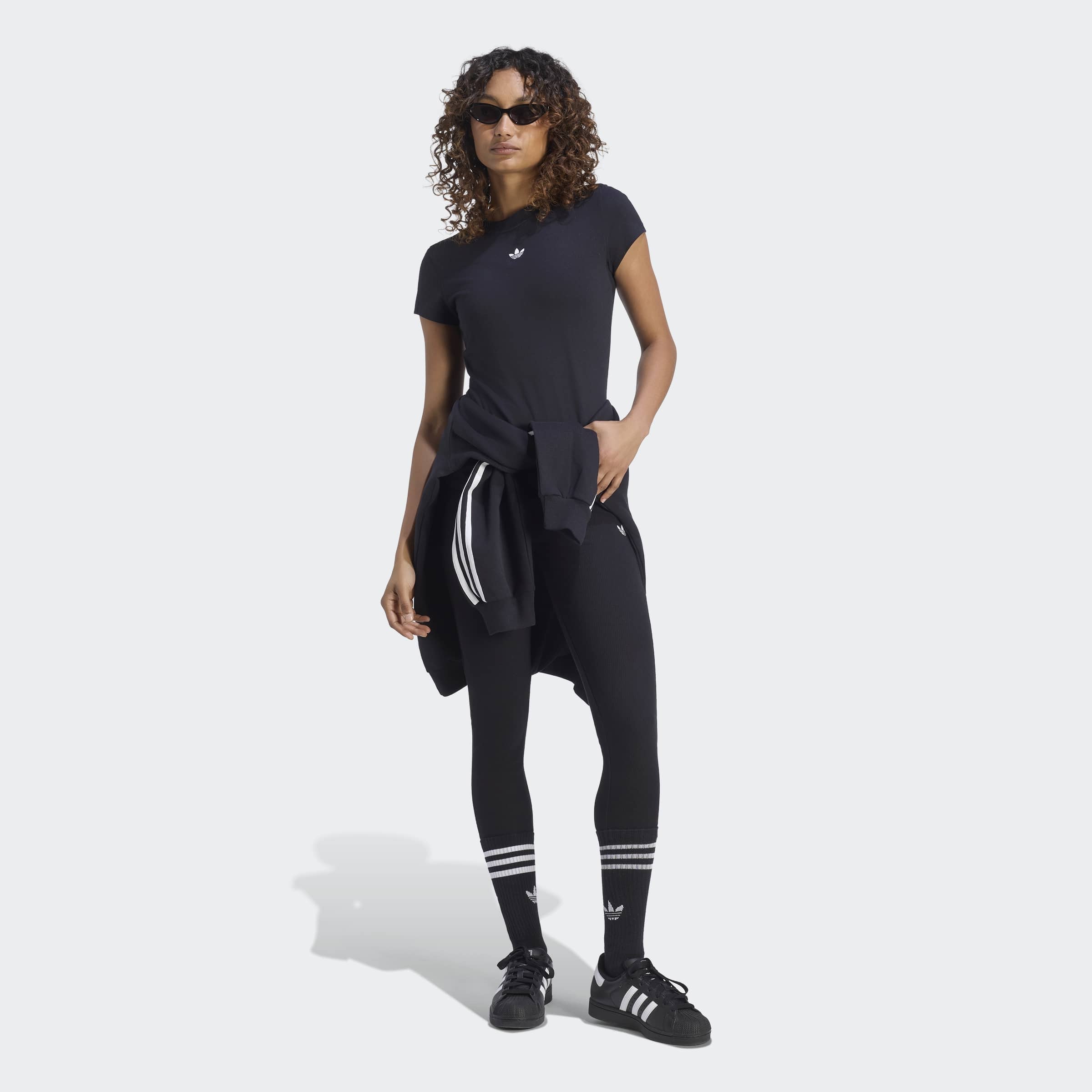 adidas Originals Leggings »ESS HW LEGGINGS«  für Erwachsene geeignet, mit Viskose, eng anliegende Passform