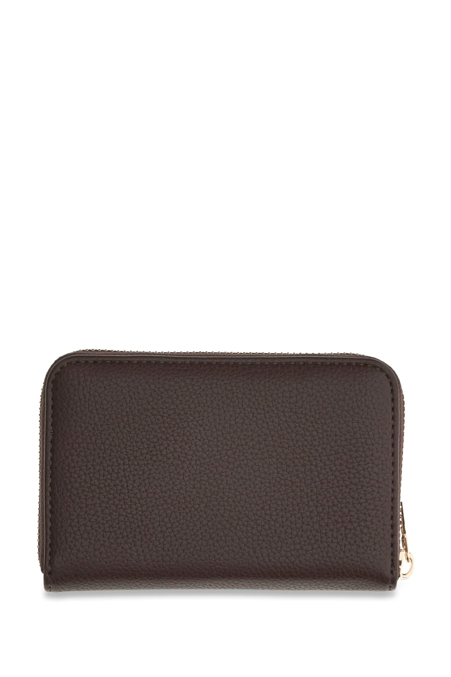 Guess Geldbörse »MELODY SLG MEDIUM ZIP AROUND« Damen Geldbeutel, Portemonnaie mit GUESS-Label