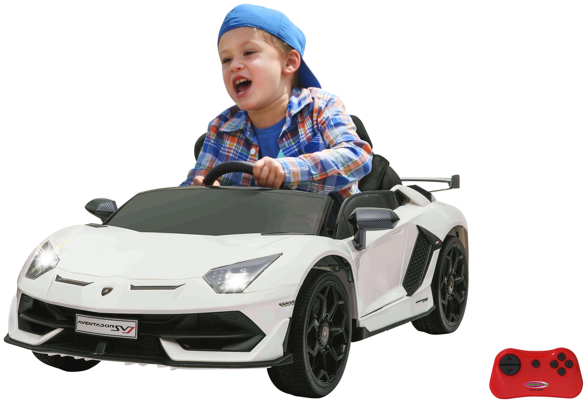 Jamara Elektro-Kinderauto »Ride-on Lamborghini Aventador SVJ«, ab 3 Jahren, bis 30 kg