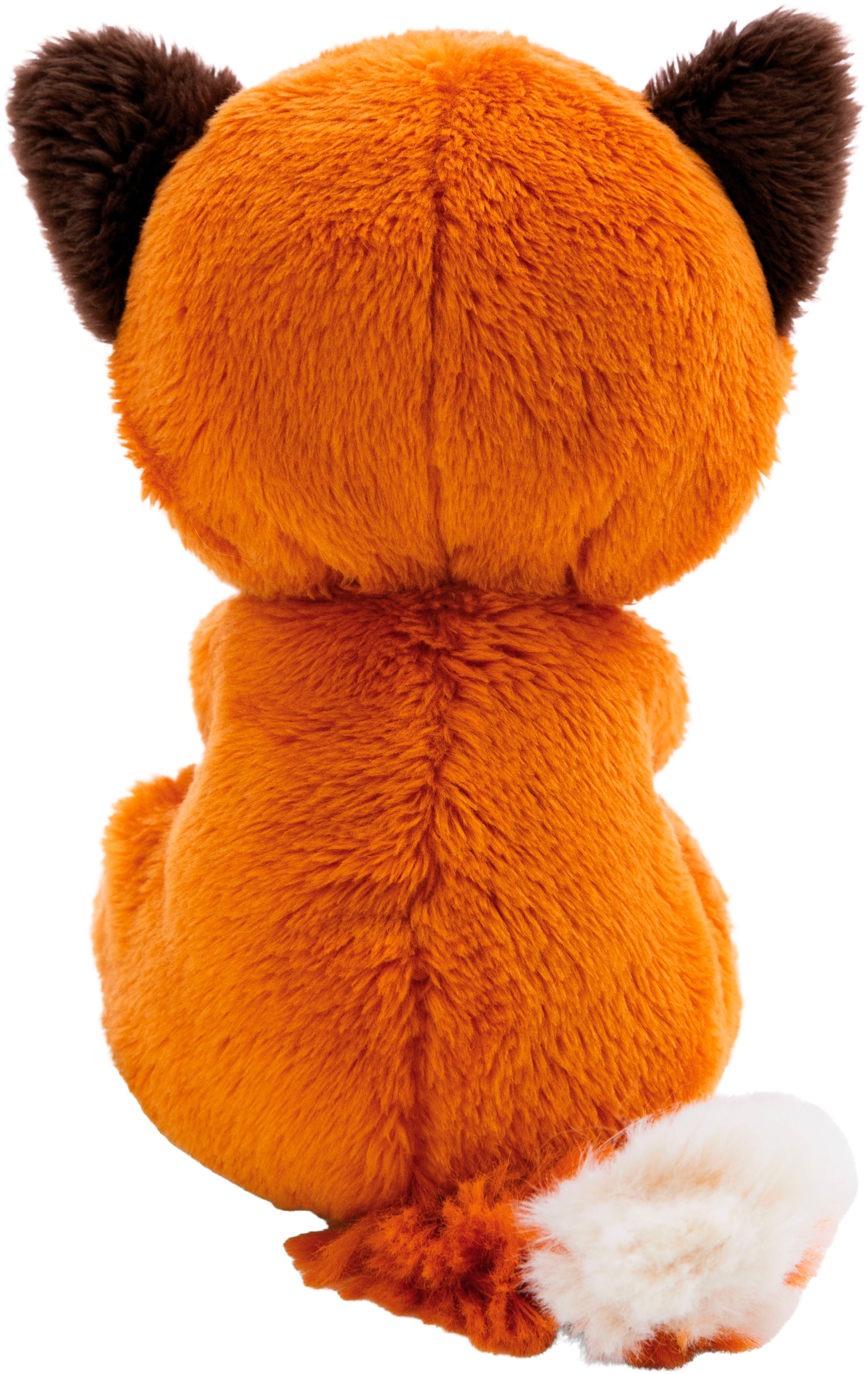 Nici Kuscheltier »Sleeping Pets, Fuchs mit Blatt 12 cm schlafend im Körbchen grün«