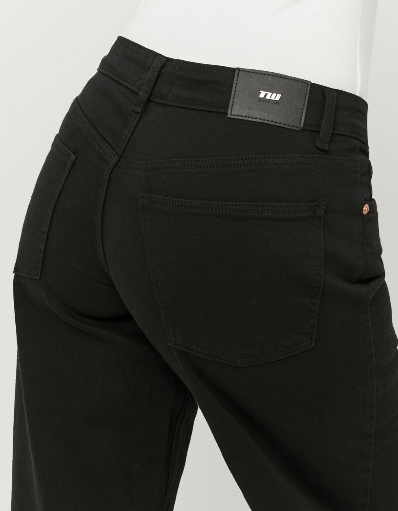 Tally Weijl High-waist-Jeans »SPACOWACKIE5« Baumwollmischung, High-Waist mit weitem Beinverlauf