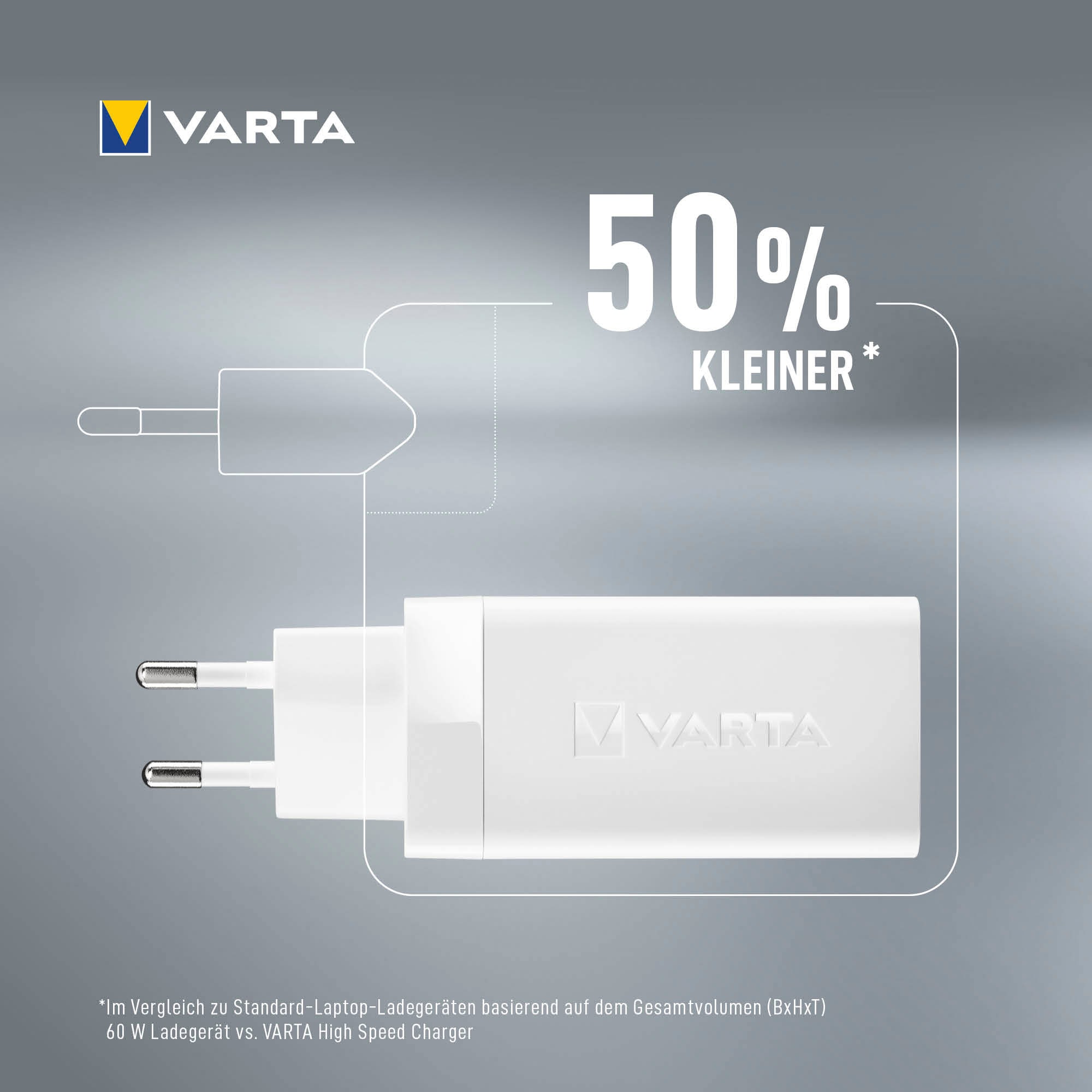 VARTA Batterie-Ladegerät »High Speed Charger«, (1 St.)