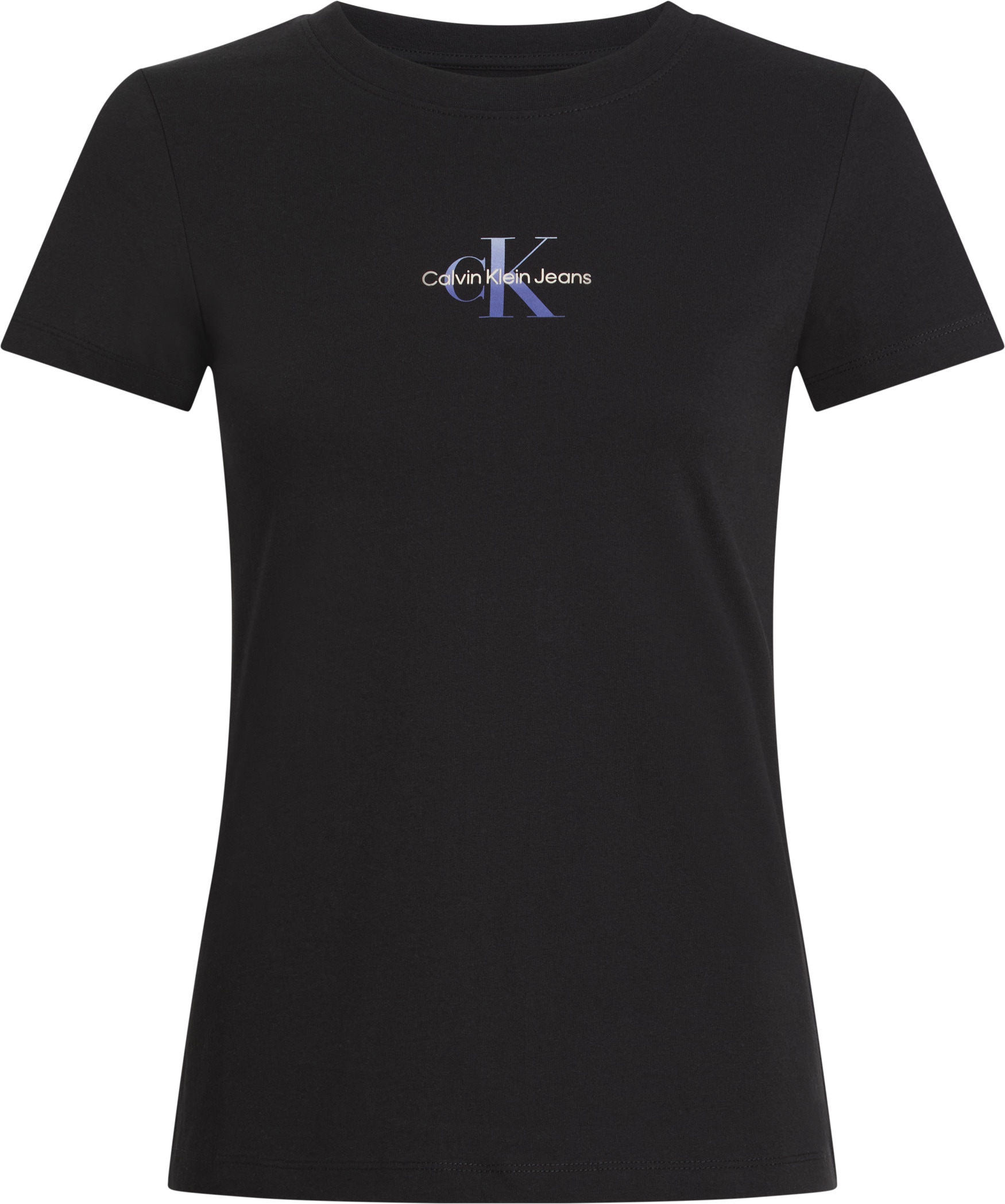Calvin Klein Jeans Plus T-Shirt »PLUS GRADIENT MONOLOGO SLIM TEE«, in großen Größen
