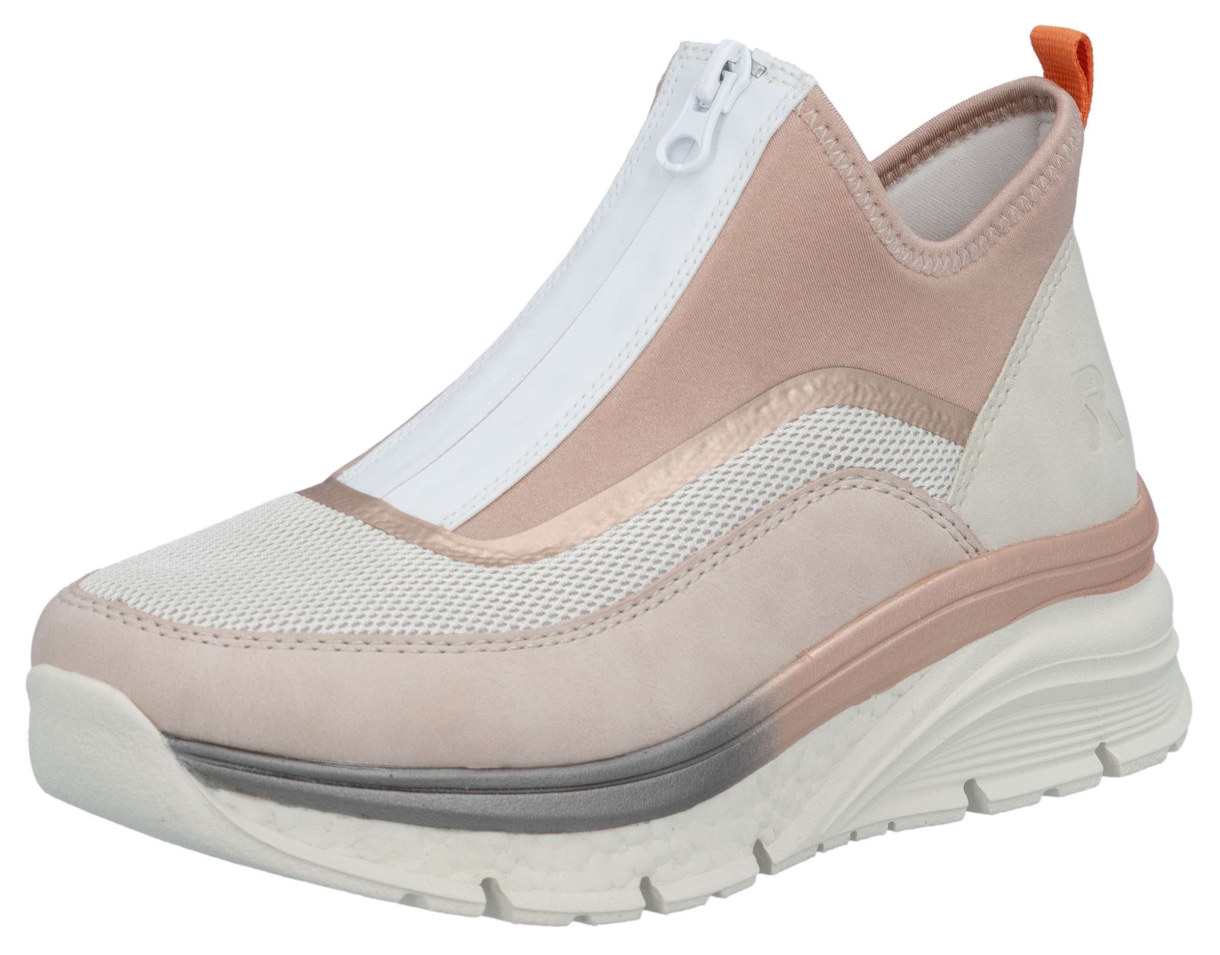 Rieker Damen Schlupfboots in beige, Größe 36