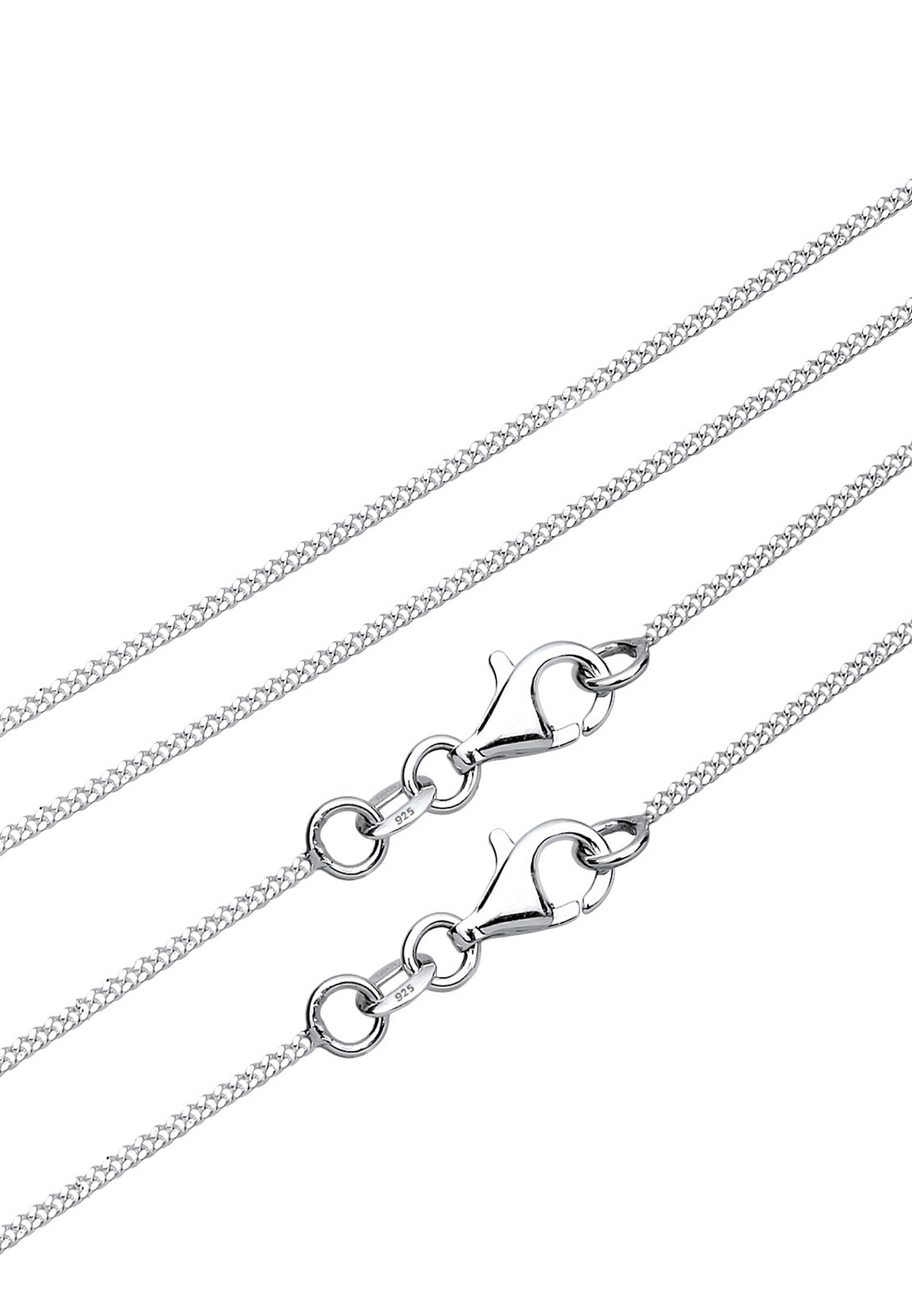 Elli Ketten-Set »Halskette Partnerketten Puzzlestücke 925 Silber«