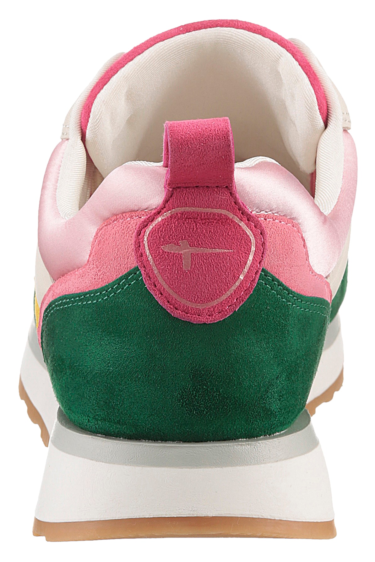 Tamaris Sneaker, Freizeitschuh, Halbschuh, Schnürschuh mit bunten Kontrastbesätzen