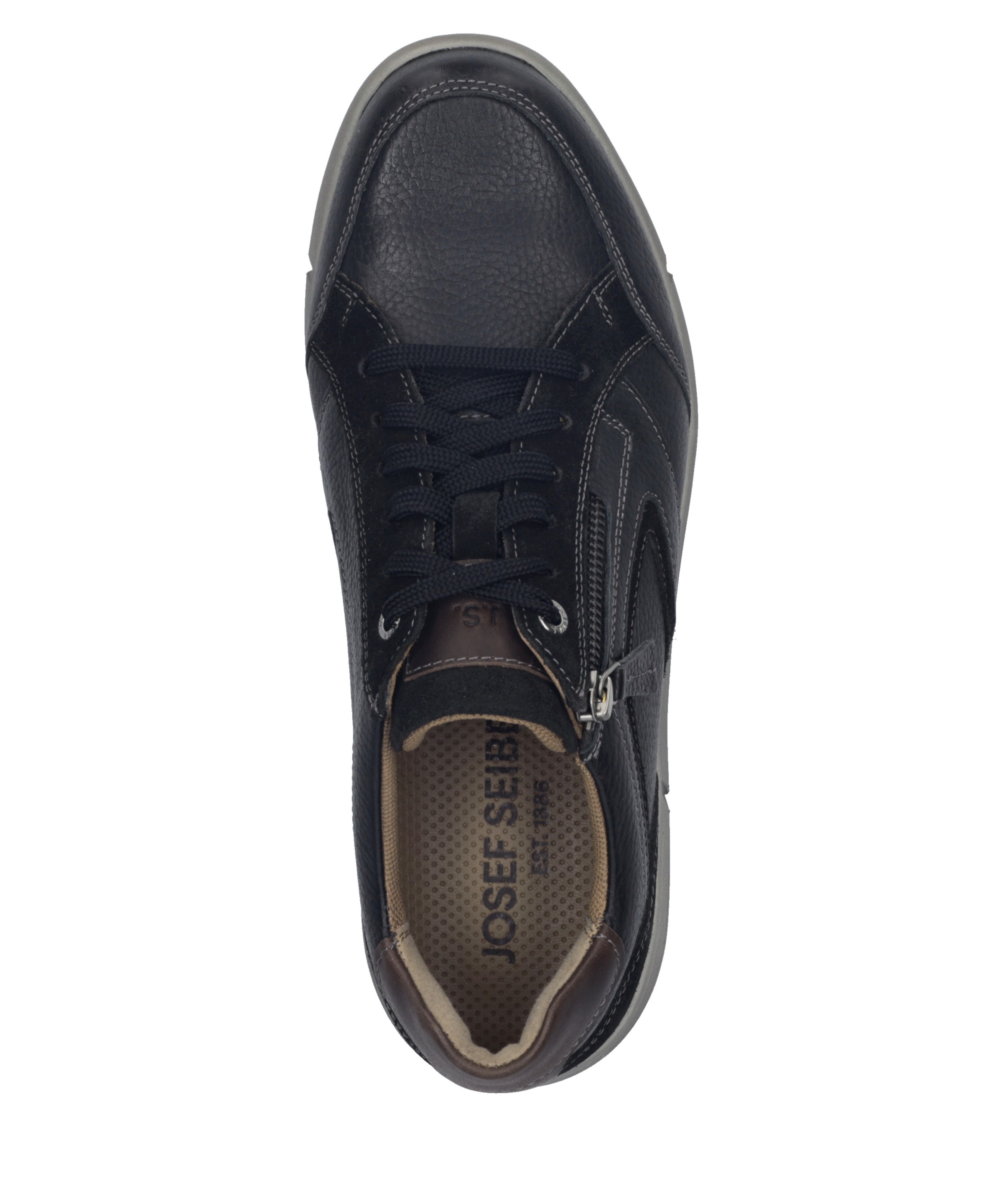 Josef Seibel Schnürschuh »Enrico 37, schwarz-kombi«