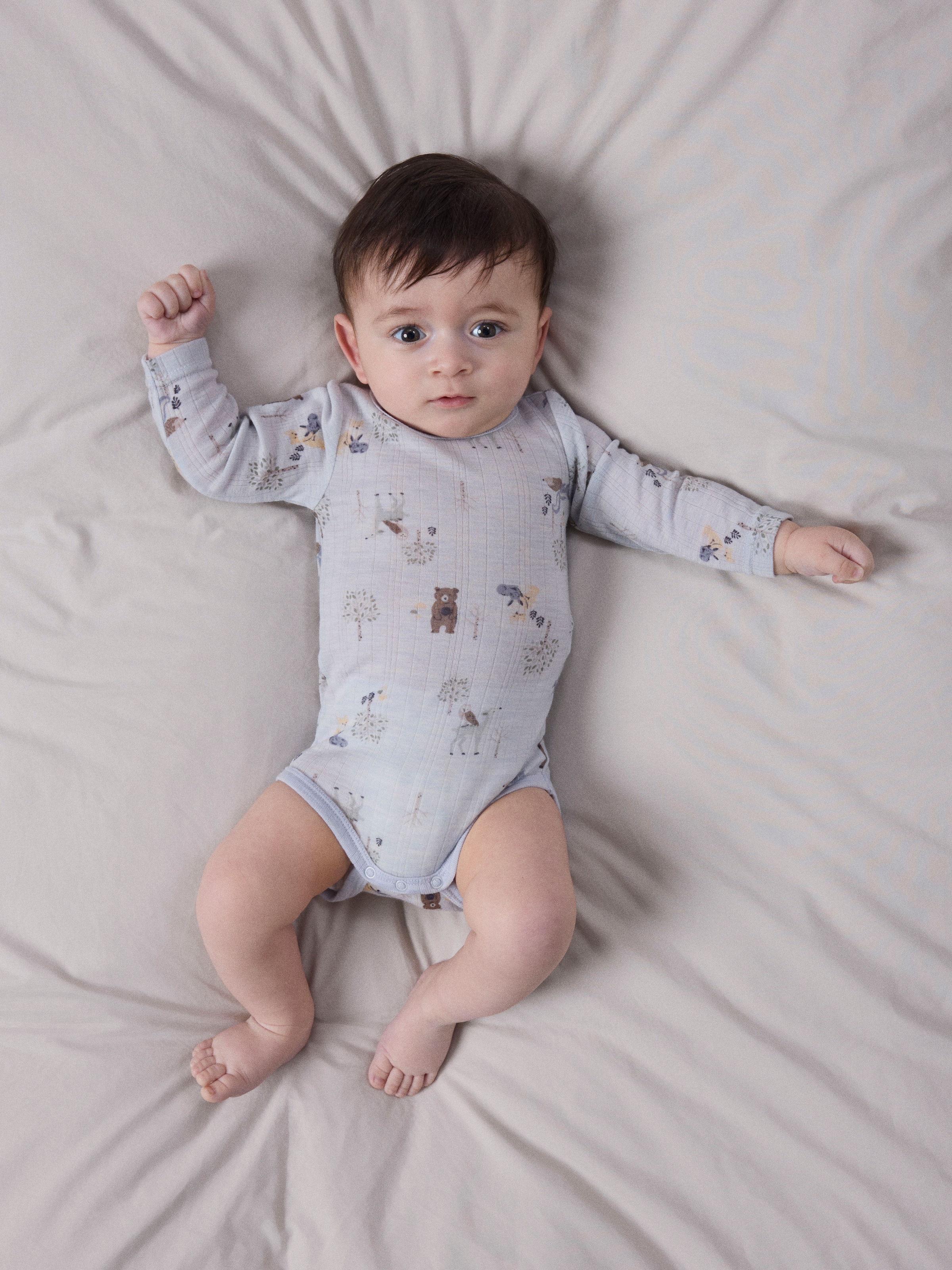 Name It Langarmbody »NBMWANG WOOL NEEDLE LS BODY NOOS« Wolle
