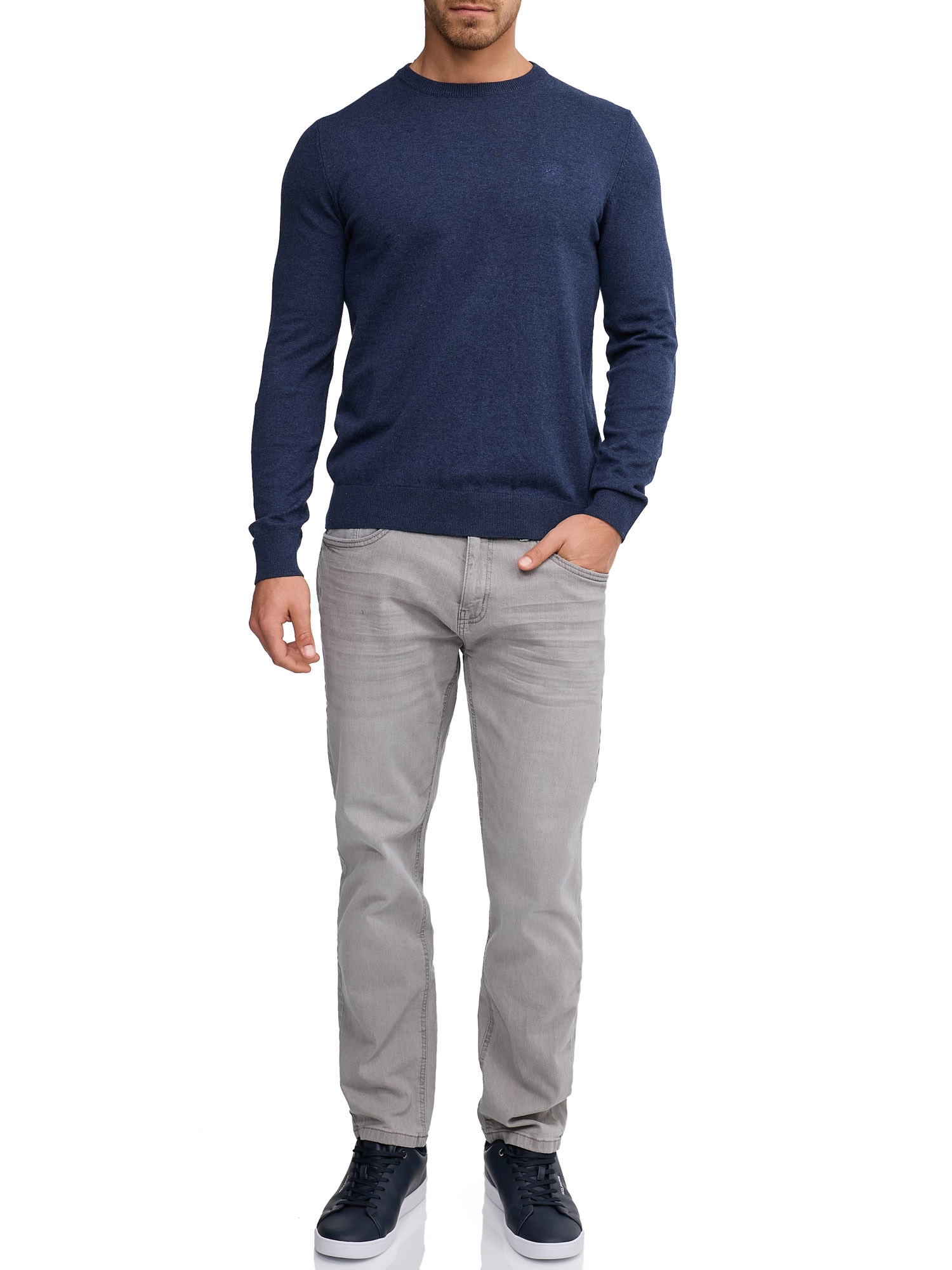 Indicode Rundhalspullover »Wildman«