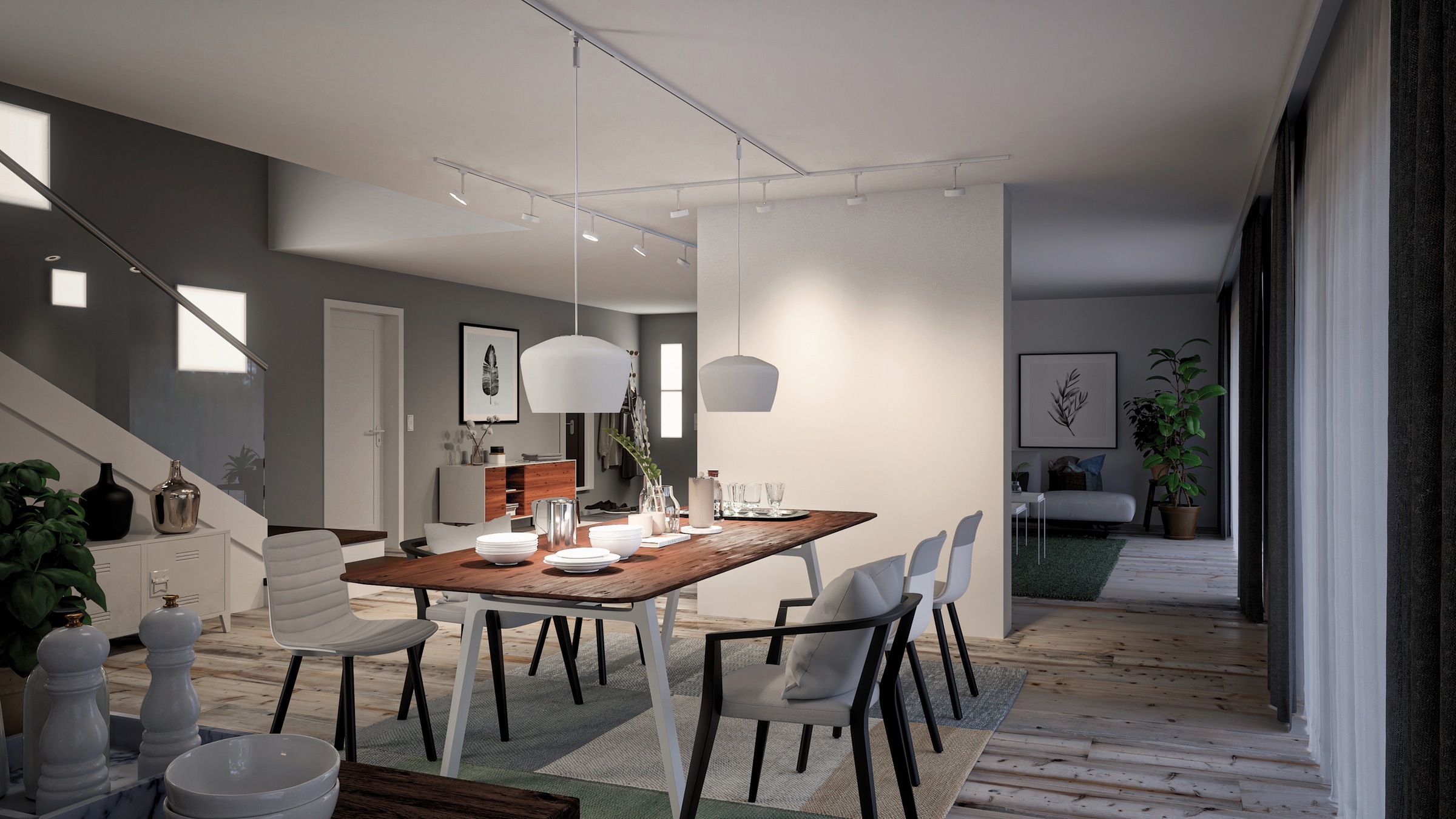 Paulmann Schienensystem-Verbinder »URail Verbinder T-Stück 104x62mm max. 1.000W« 1 Stk. tlg.