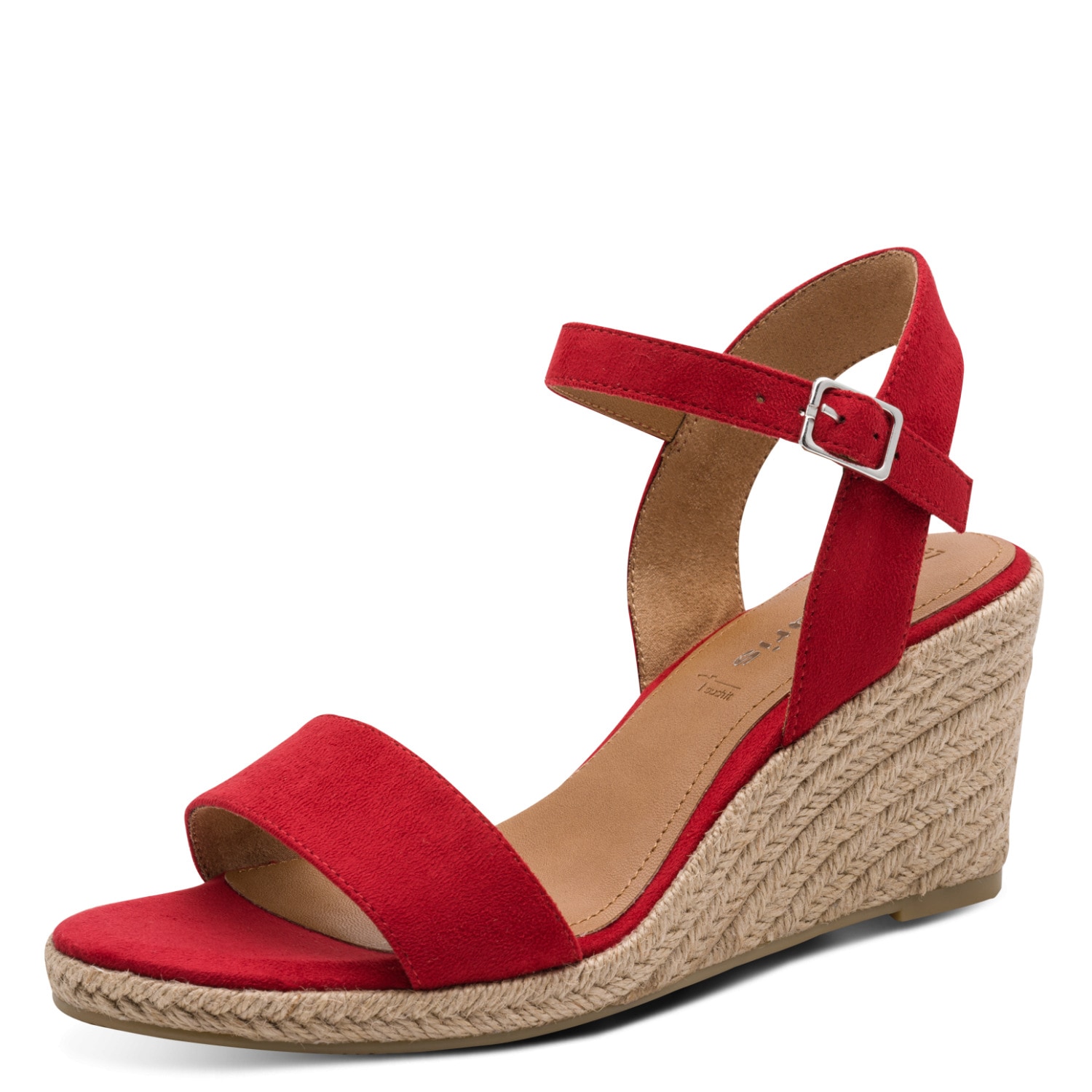 Tamaris Keilsandalette  , Sommerschuh, Riemchensandale, mit verstellbarem Riemchen