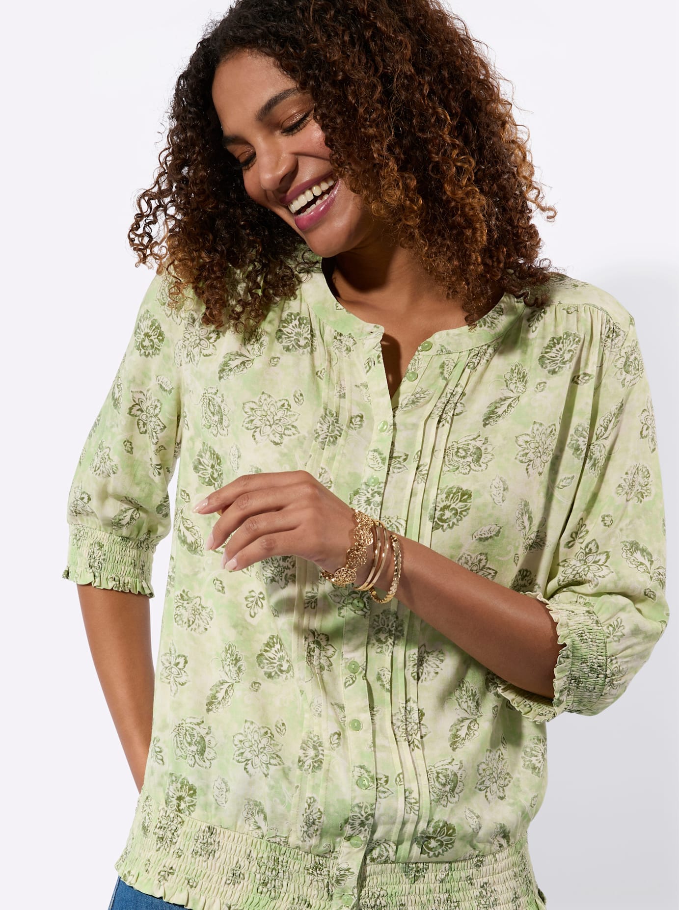 Inspirationen Druckbluse