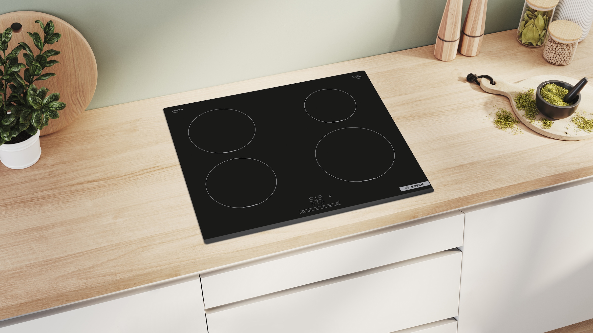 BOSCH Induktions-Kochfeld »PIE631BB5E« Schneller Power Boost & einfache Touch Select-Bedienung