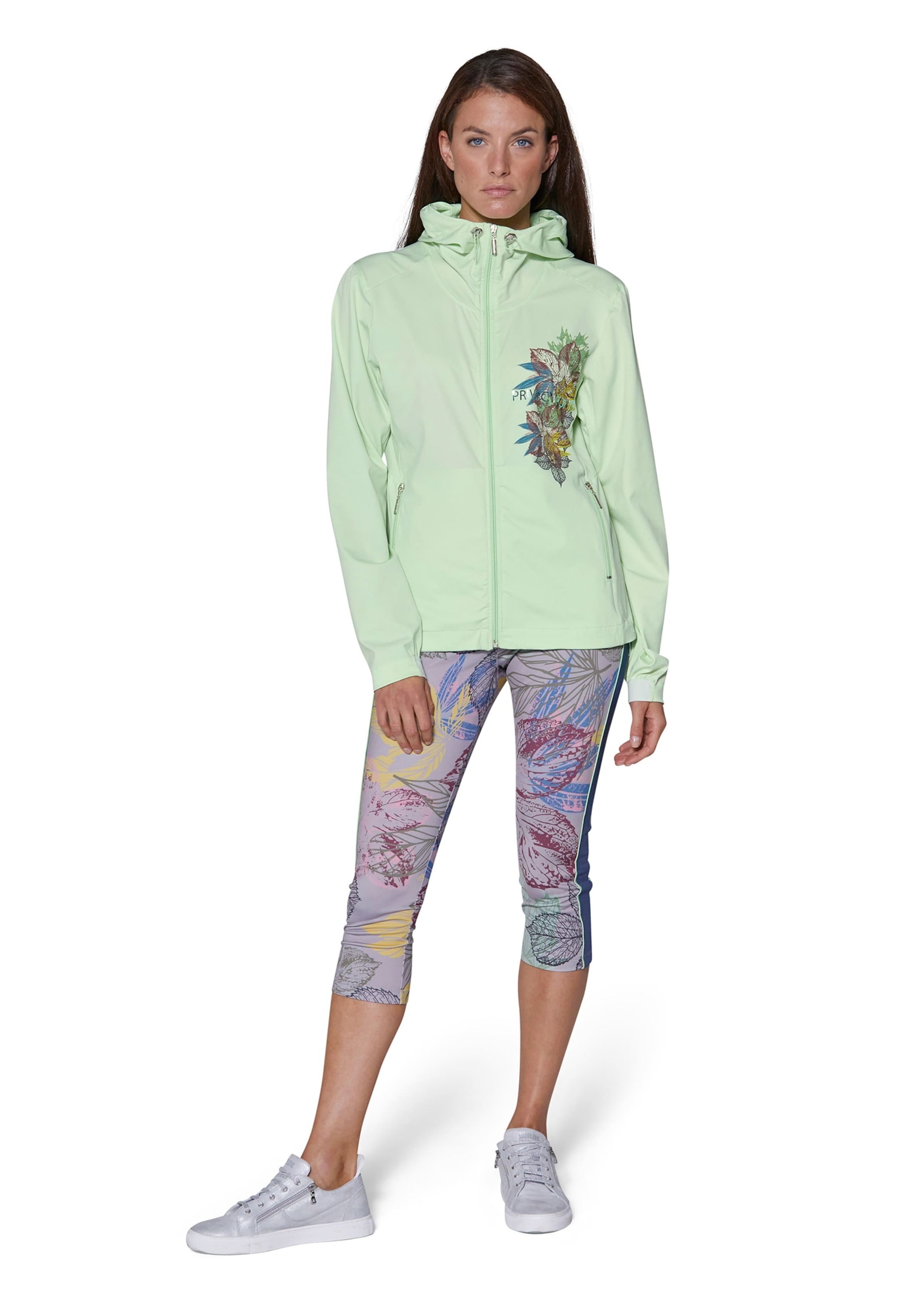 MADELEINE Outdoorjacke »Jacke Leichtjacke mit floralem Printmotiv«