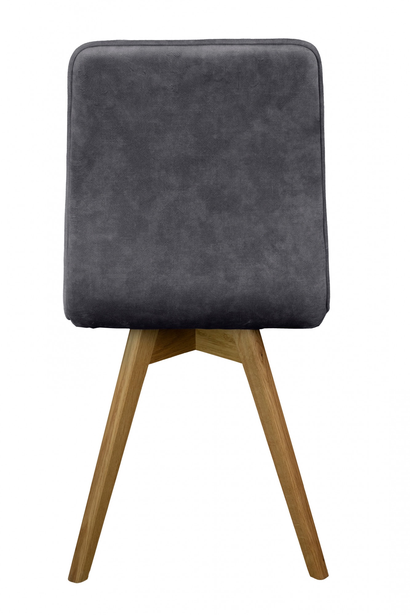 andas Esszimmerstuhl »Rania« (Set) 2 Stk. Samtvelours Massivholzgestell, mit Keder