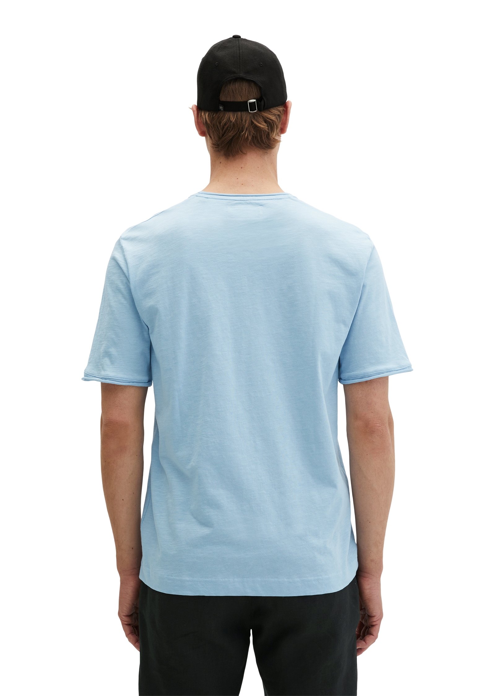 Marc O'Polo T-Shirt regular aus weichem Slub-Jerse
